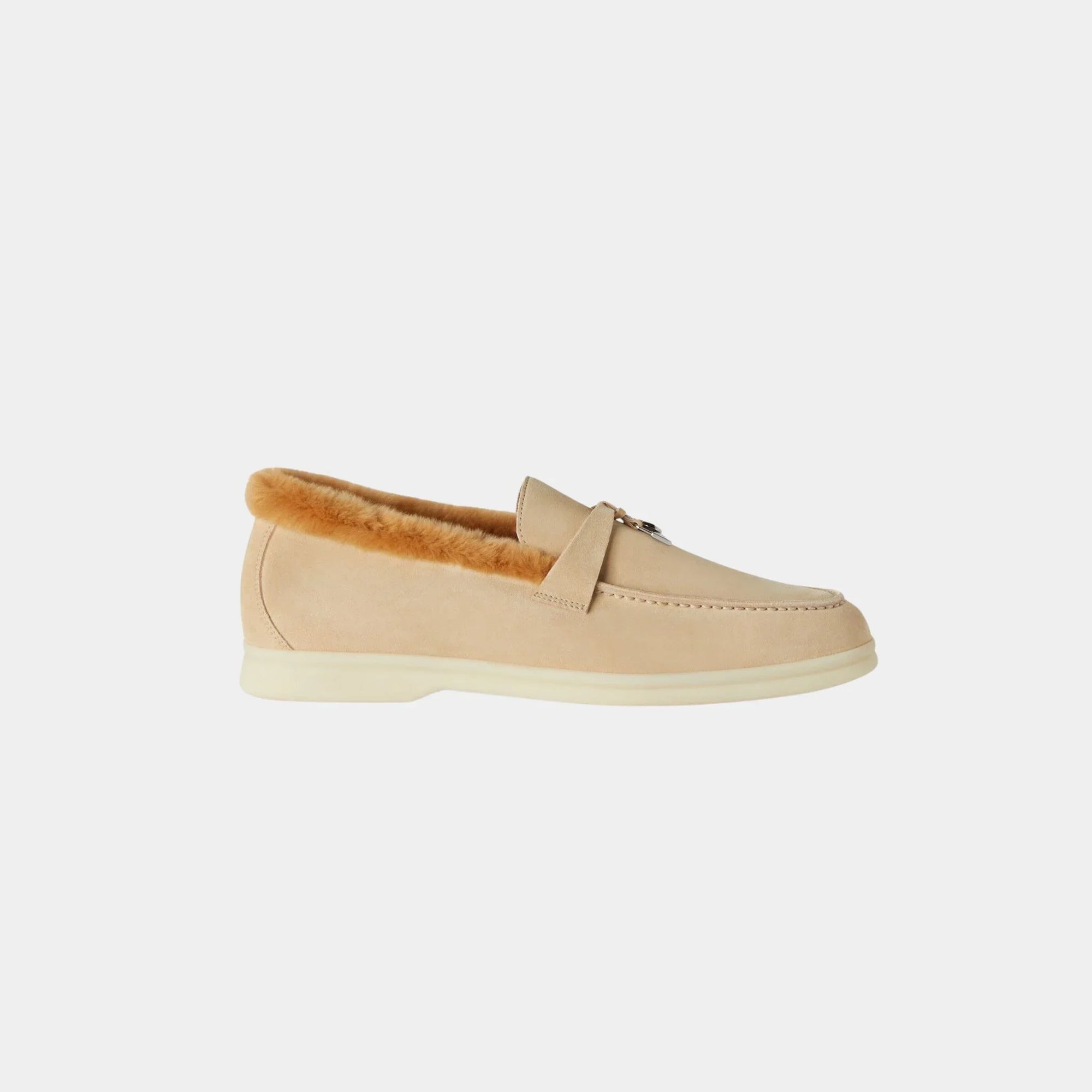 Summer Charms Walk Loafer Suede With Beaver Fur Loro piana оригінал – Купити в Україні – збільшений вид