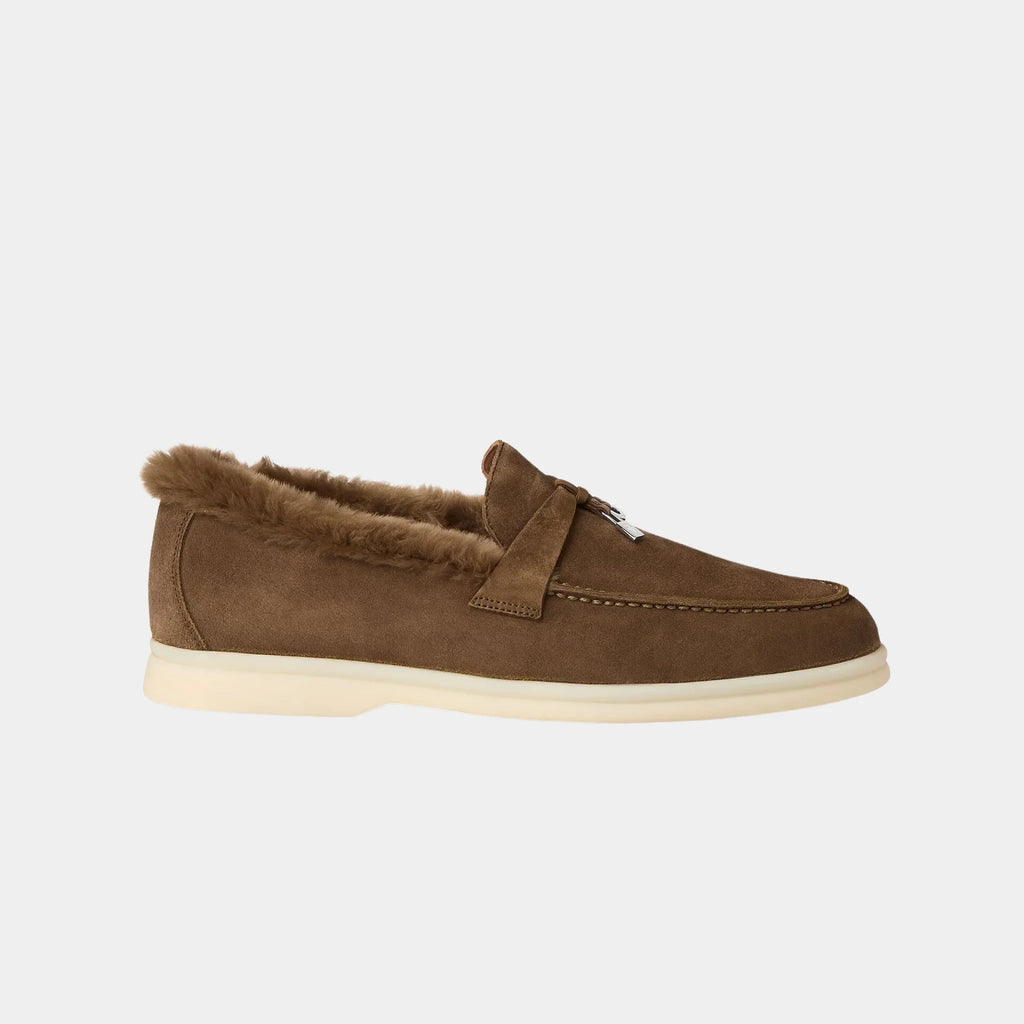Оригінальна Summer Charms Walk Loafer With Beaver Fur Loro piana – боковий вид