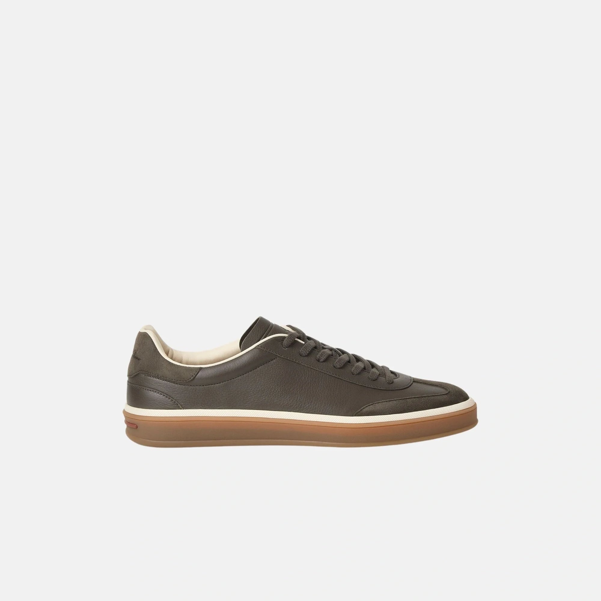 Оригінальна Tennis Walk Sneaker In Calfskin Loro piana – боковий вид