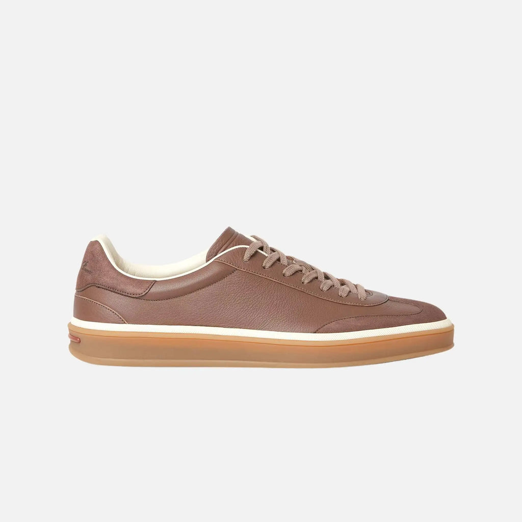 Tennis Walk Sneaker Suede Calfskin Loro piana – Гарантія оригінальності – боковий вид