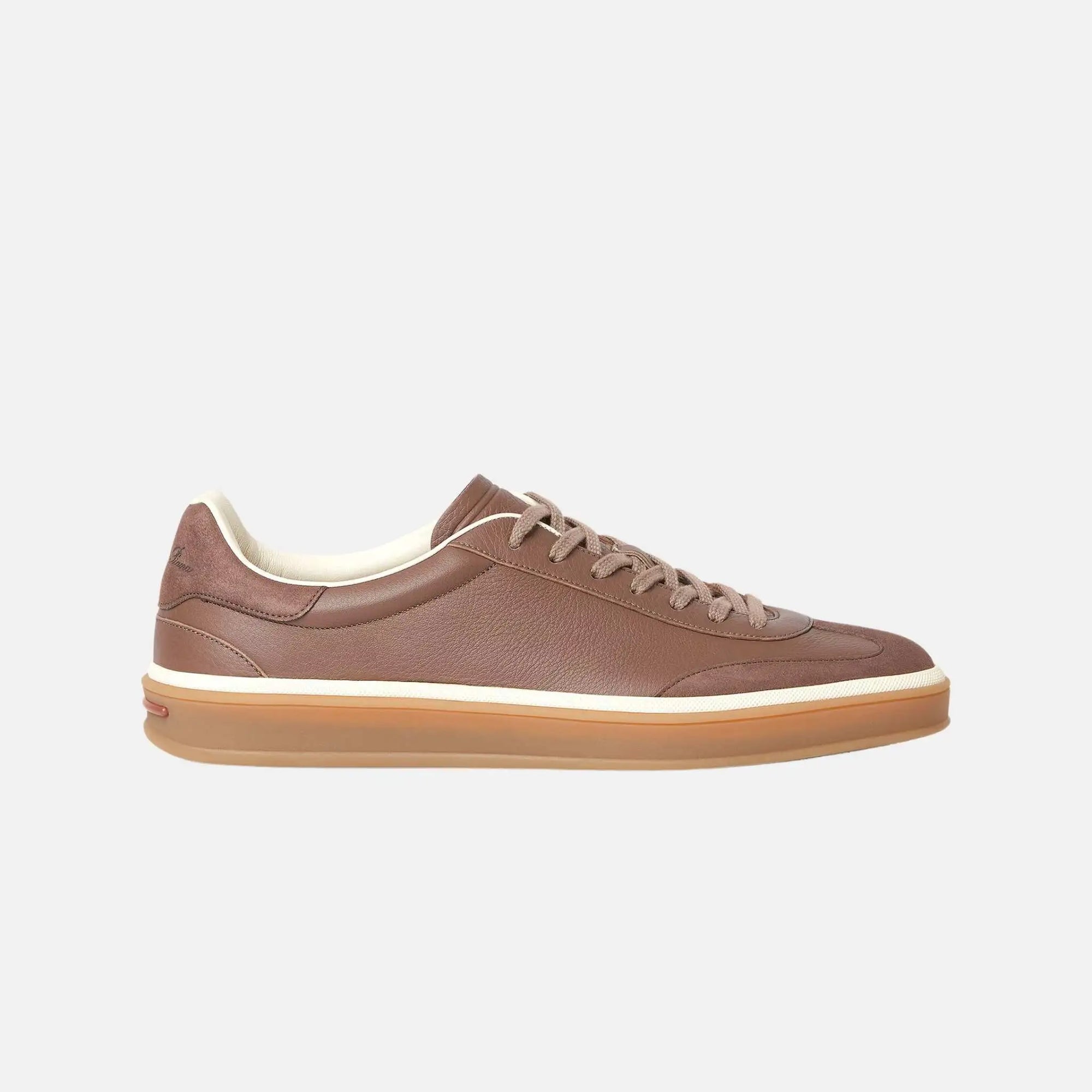 Tennis Walk Sneaker Suede Calfskin Loro piana – Гарантія оригінальності – боковий вид