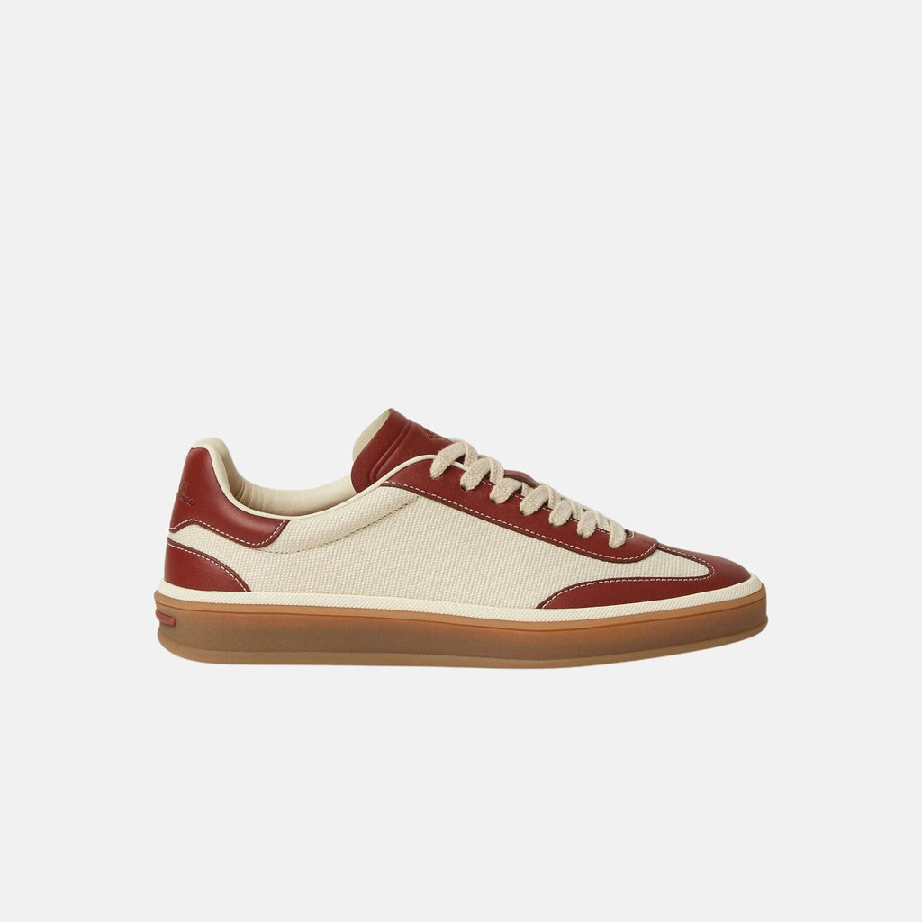 Tennis Walk Sneaker In Cotton Loro piana – Гарантія оригінальності – боковий вид
