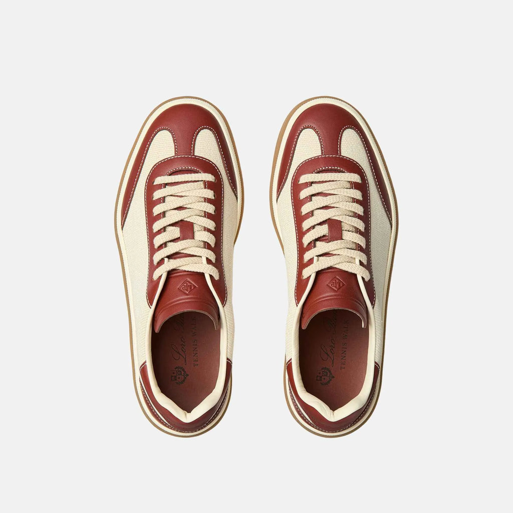 Tennis Walk Sneaker In Cotton Loro piana – Гарантія оригінальності – вид ззаду