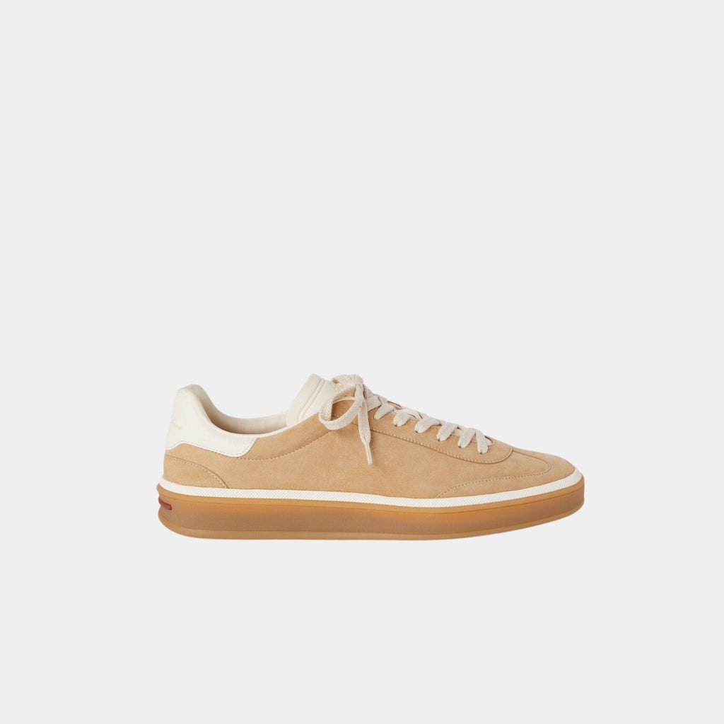 Tennis Walk Suede Calf Split Sneaker Loro piana – Гарантія оригінальності – боковий вид