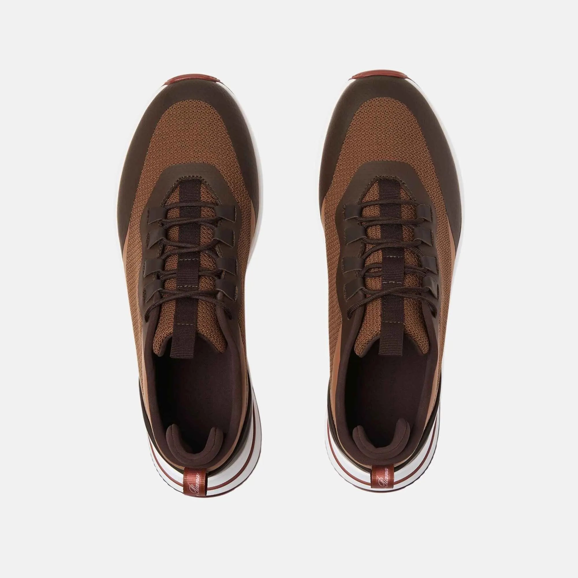 Week End Walk Sneaker Mesh Loro piana – Гарантія оригінальності – вид ззаду