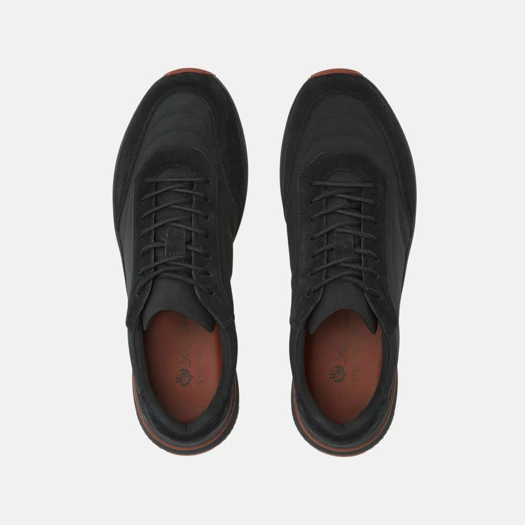 Оригінальна Week End Walk Sneaker Suede Loro piana – вид ззаду