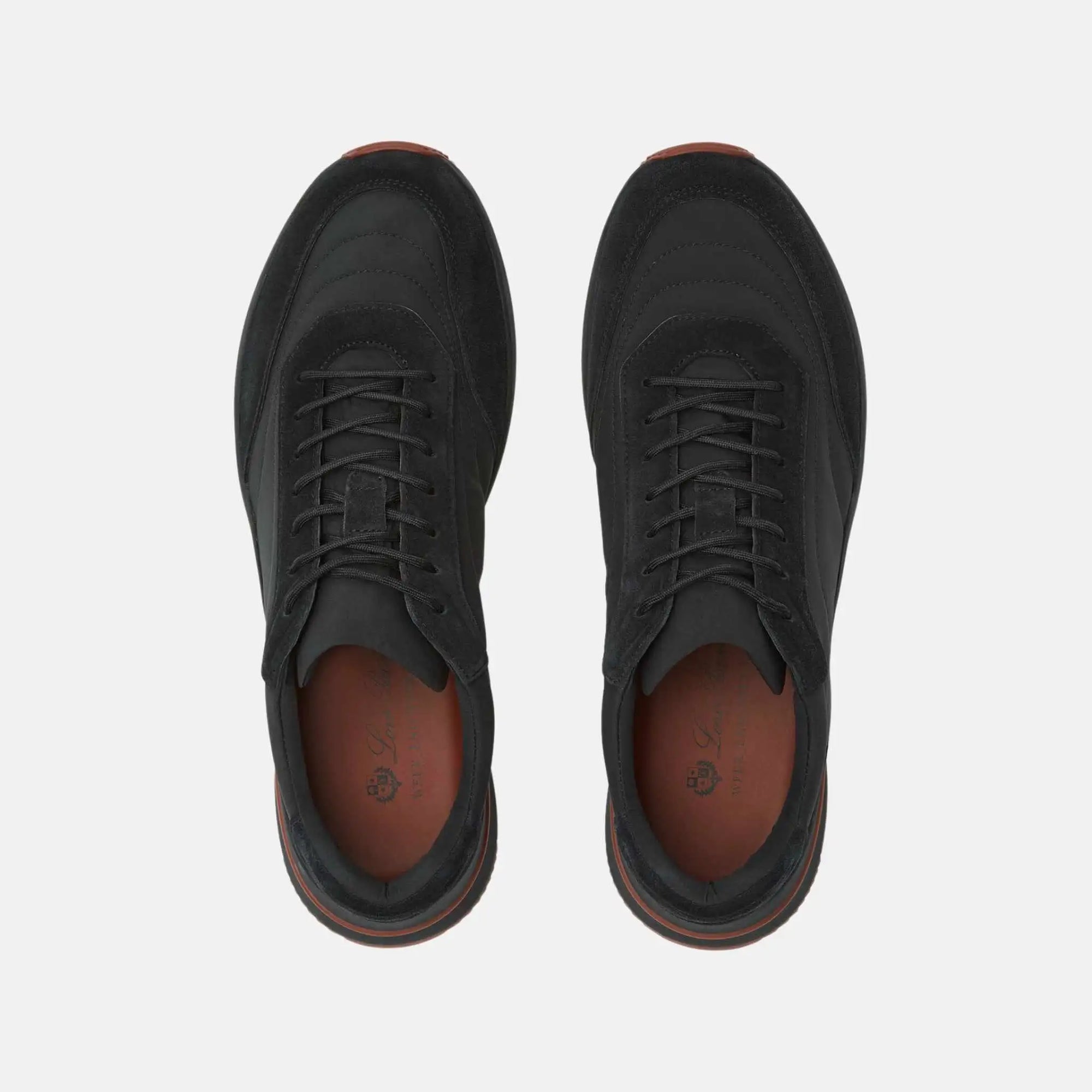 Оригінальна Week End Walk Sneaker Suede Loro piana – вид ззаду