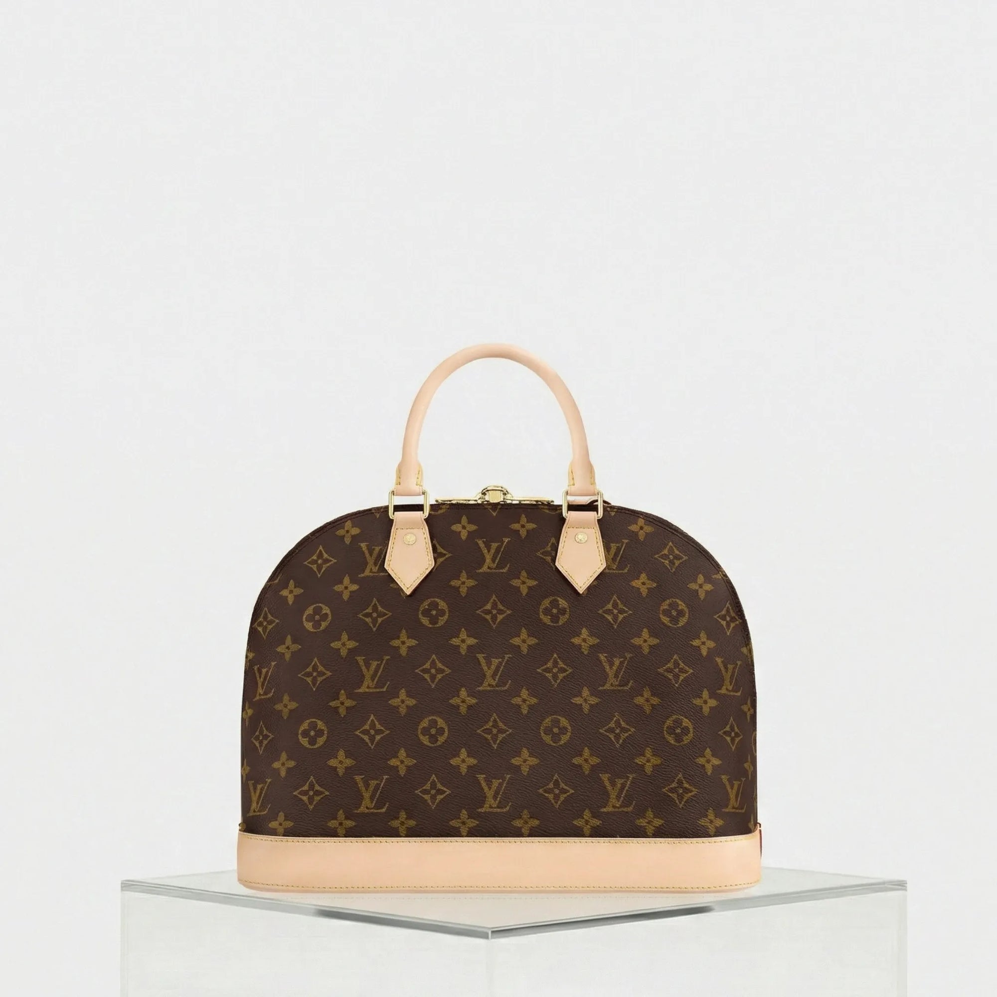 Alma MM Monogram Canvas Handbag Louis vuitton оригінал – Купити в Україні – детальний вид