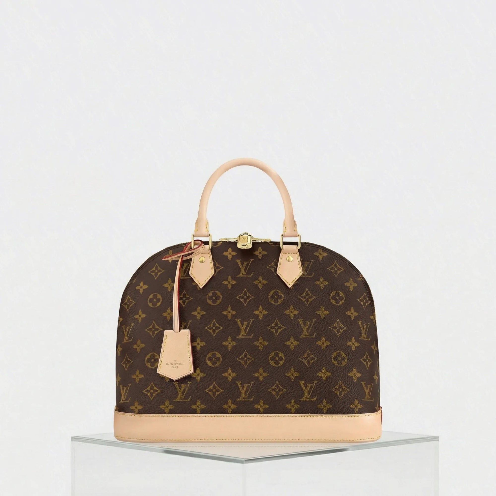 Alma MM Monogram Canvas Handbag Louis vuitton оригінал – Купити в Україні – боковий вид