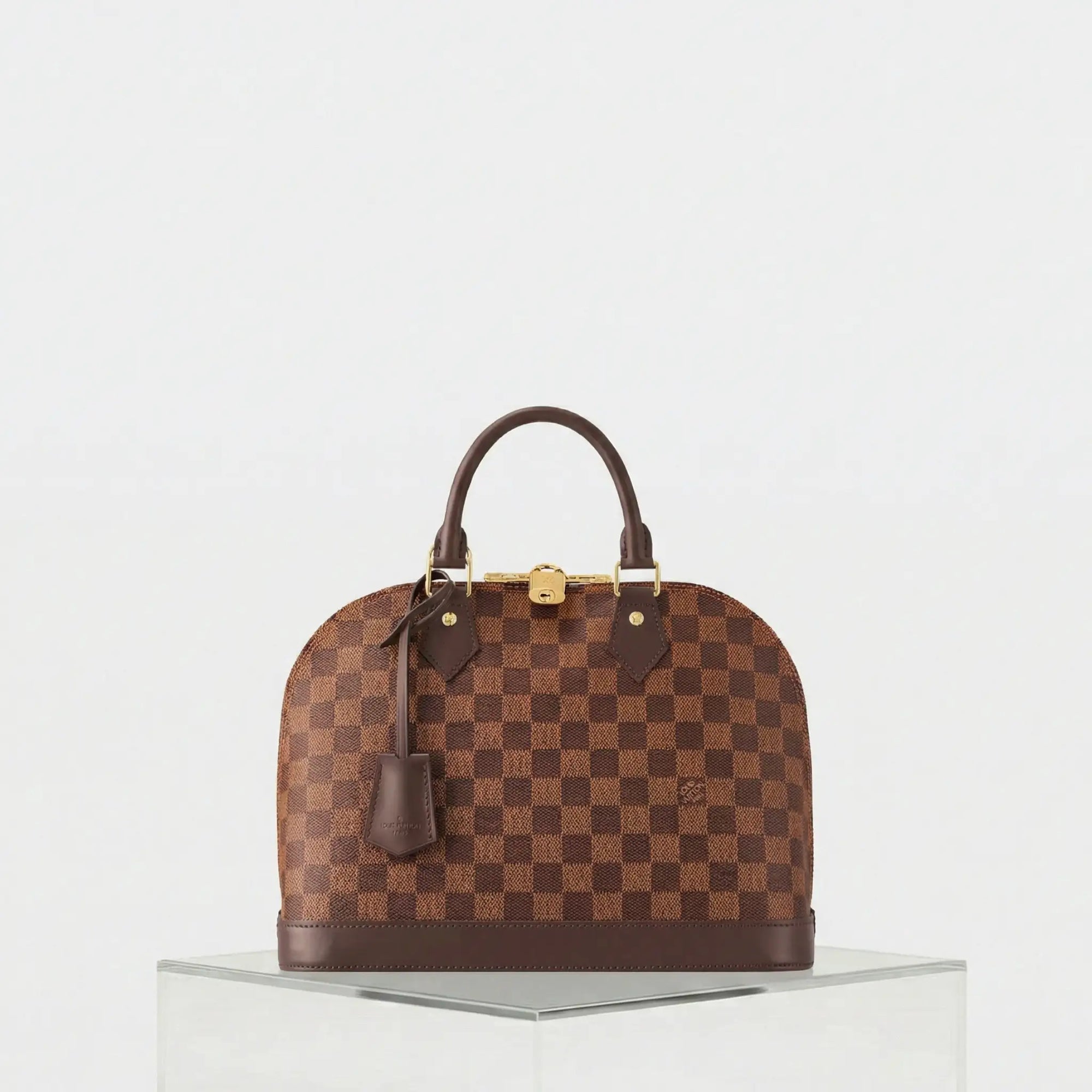 Alma Pm Damier Ebene Handbag Louis vuitton – Гарантія оригінальності – боковий вид