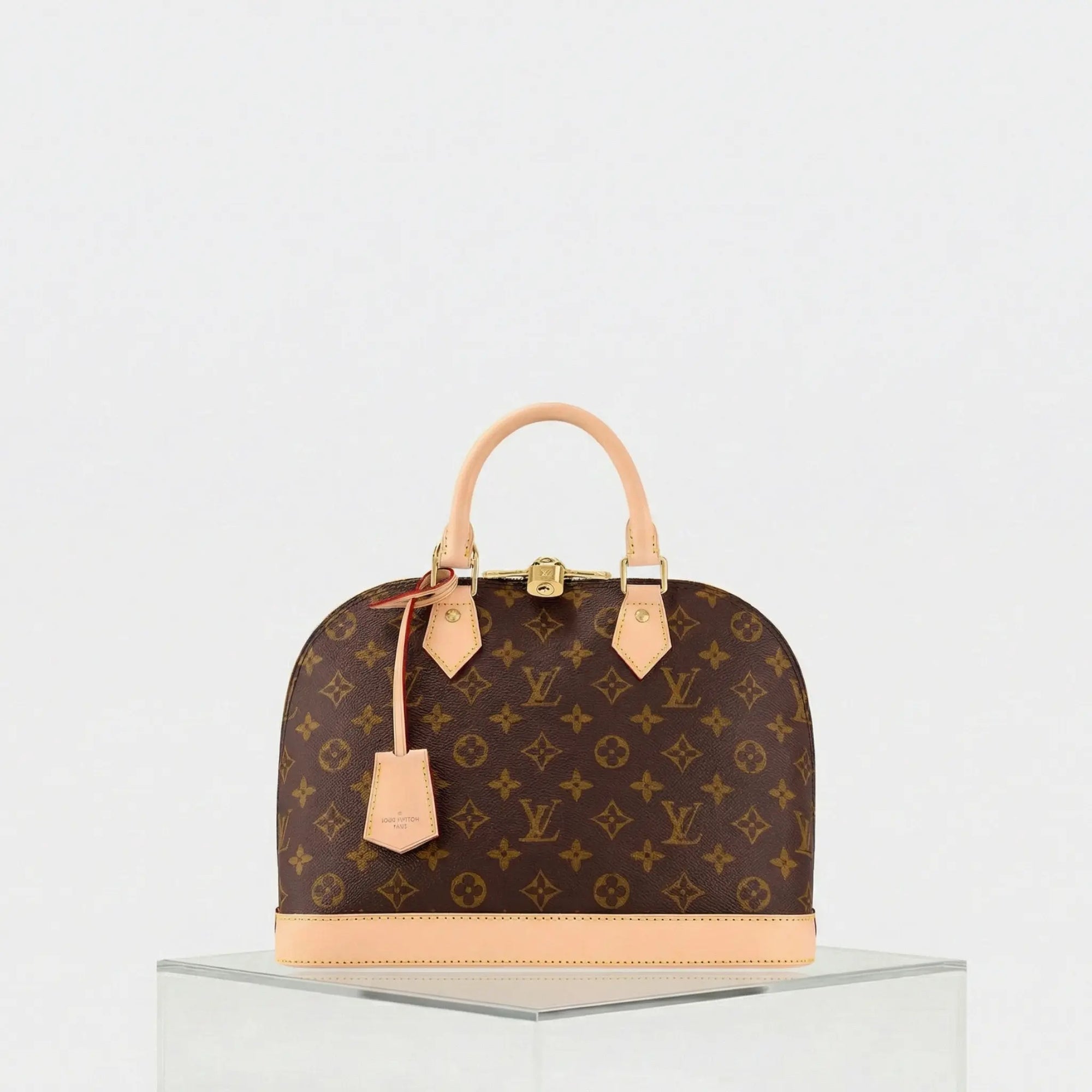 Alma Pm Monogram Canvas Handbag Louis vuitton оригінал – Купити в Україні – боковий вид