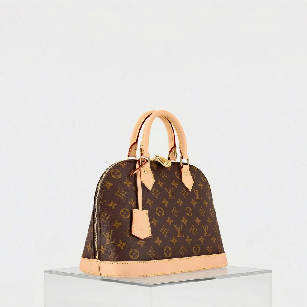 Alma Pm Monogram Canvas Handbag Louis vuitton оригінал – Купити в Україні – вид ззаду