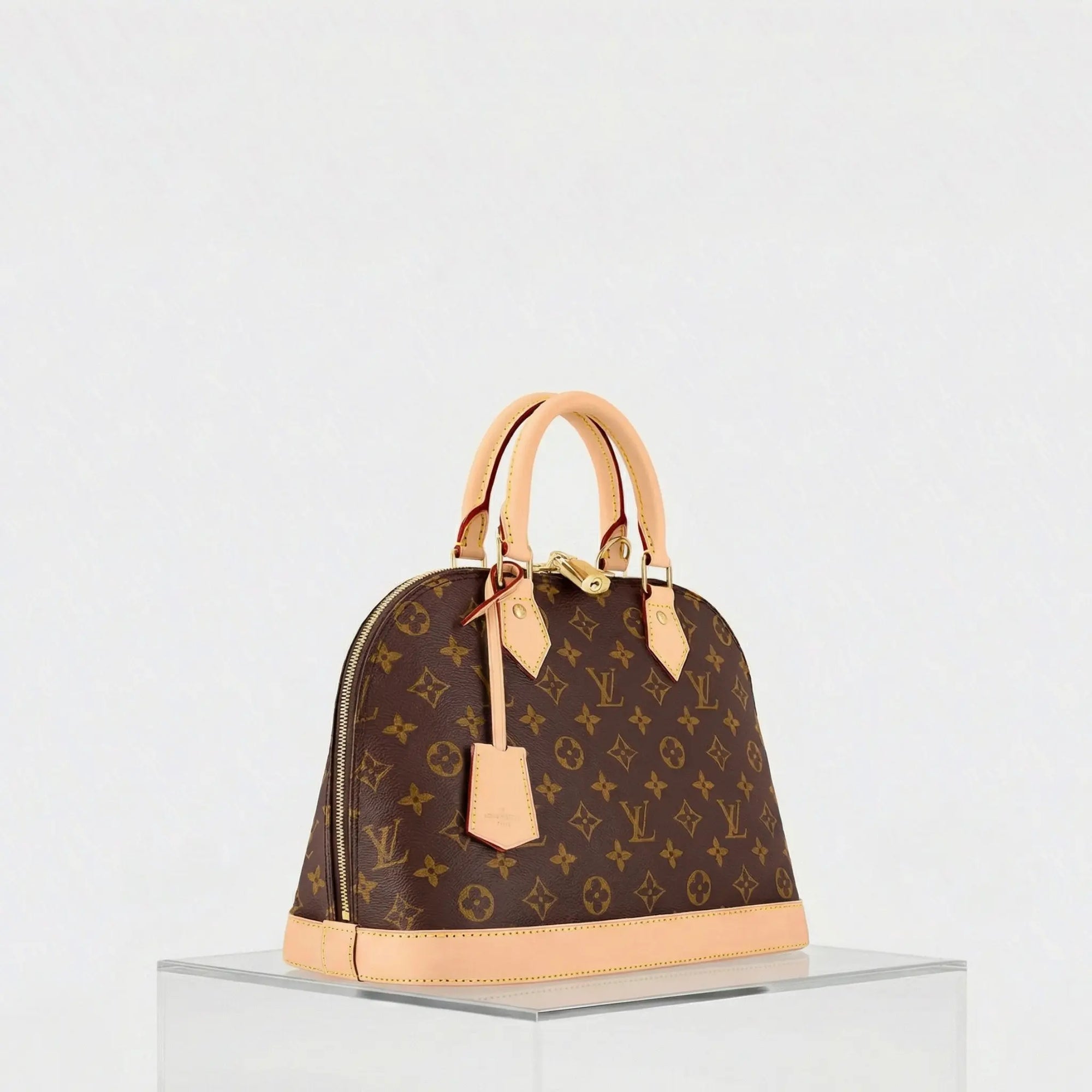 Alma Pm Monogram Canvas Handbag Louis vuitton оригінал – Купити в Україні – вид ззаду