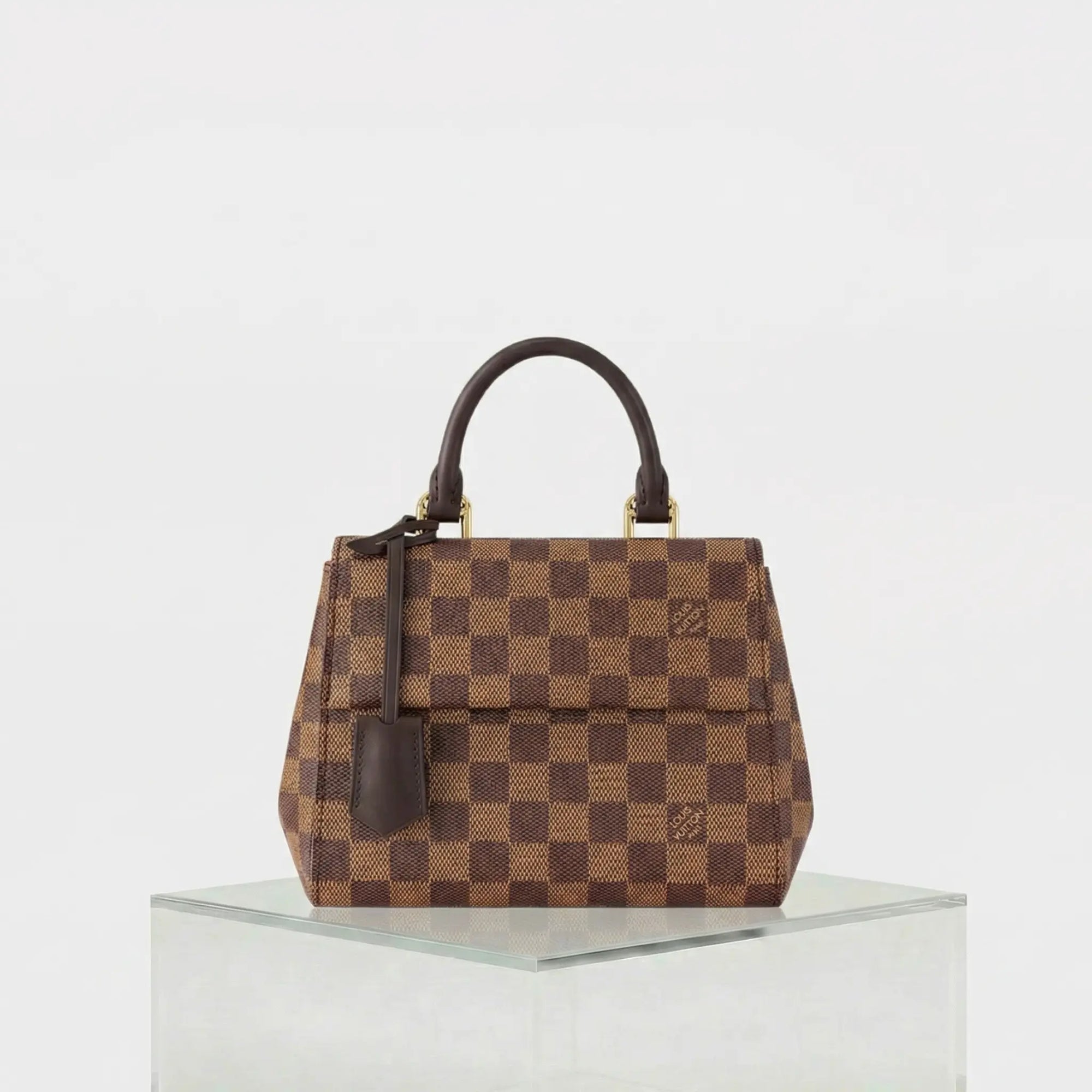 Cluny Mini Handbag Damier Ebene Louis vuitton – Гарантія оригінальності – боковий вид