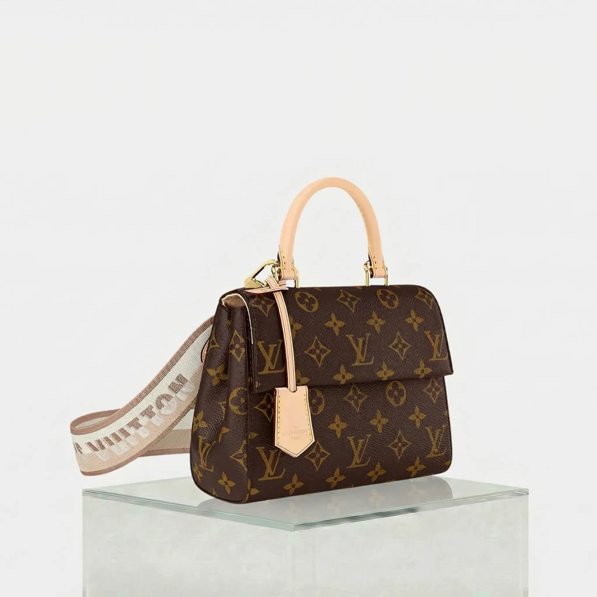 Cluny Mini Handbag Iconic Monogram Louis vuitton оригінал – Купити в Україні – вид ззаду