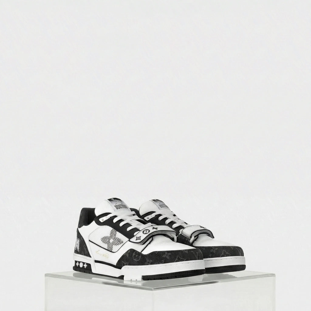 LV Trainer Sneaker Denim Louis vuitton – Гарантія оригінальності – боковий вид