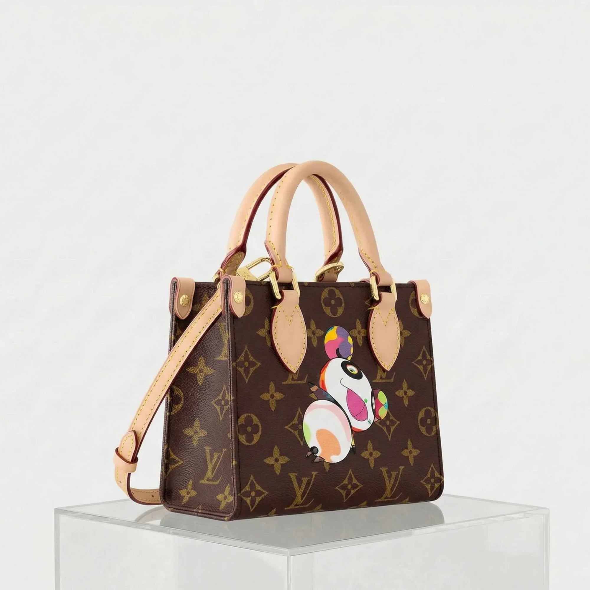 LV X Tm Onthego Bb Handbag Bijou Edition Louis vuitton – Гарантія оригінальності – вид ззаду