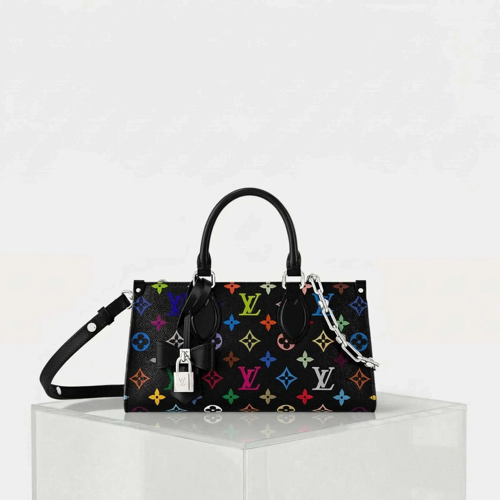 LV X Tm Onthego East West Chain Handbag Louis vuitton – Гарантія оригінальності – боковий вид