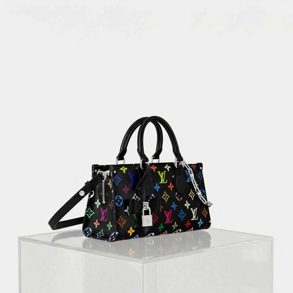LV X Tm Onthego East West Chain Handbag Louis vuitton – Гарантія оригінальності – вид ззаду