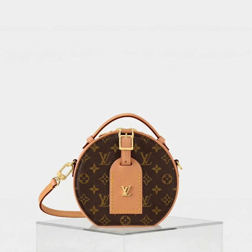 Оригінальна Mini Boite Chapeau Handbag Monogram Canvas Louis vuitton – боковий вид