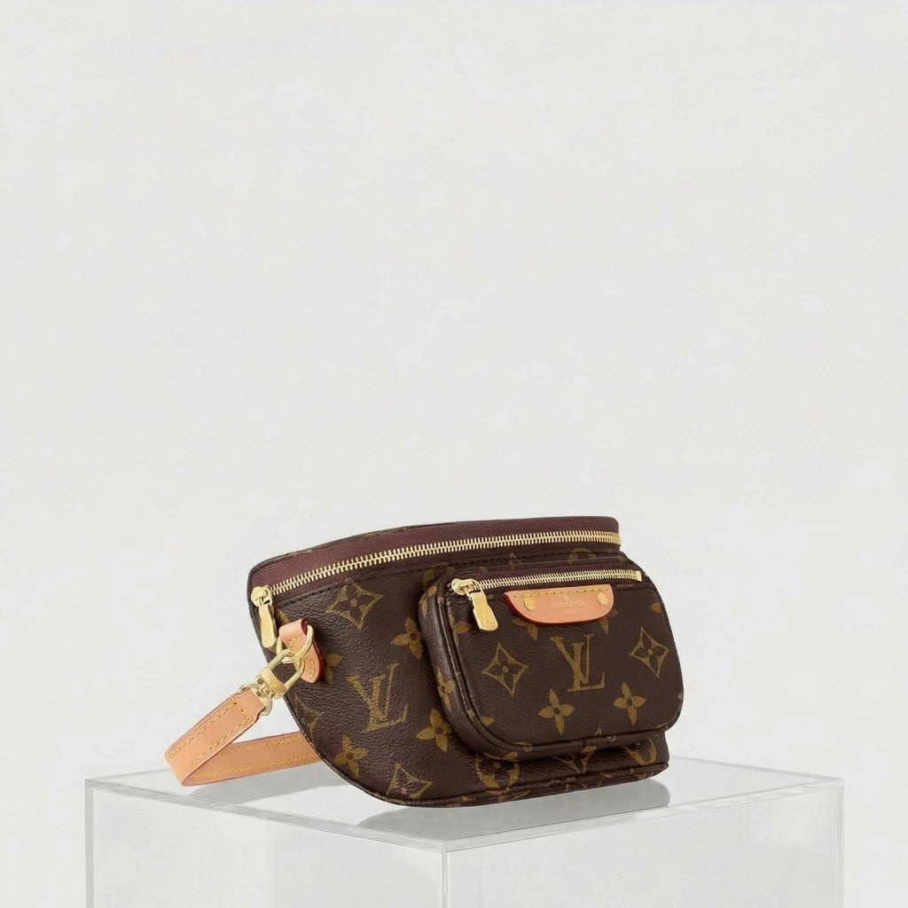 Mini Bumbag Handbag Monogram Canvas Louis vuitton – Гарантія оригінальності – вид ззаду