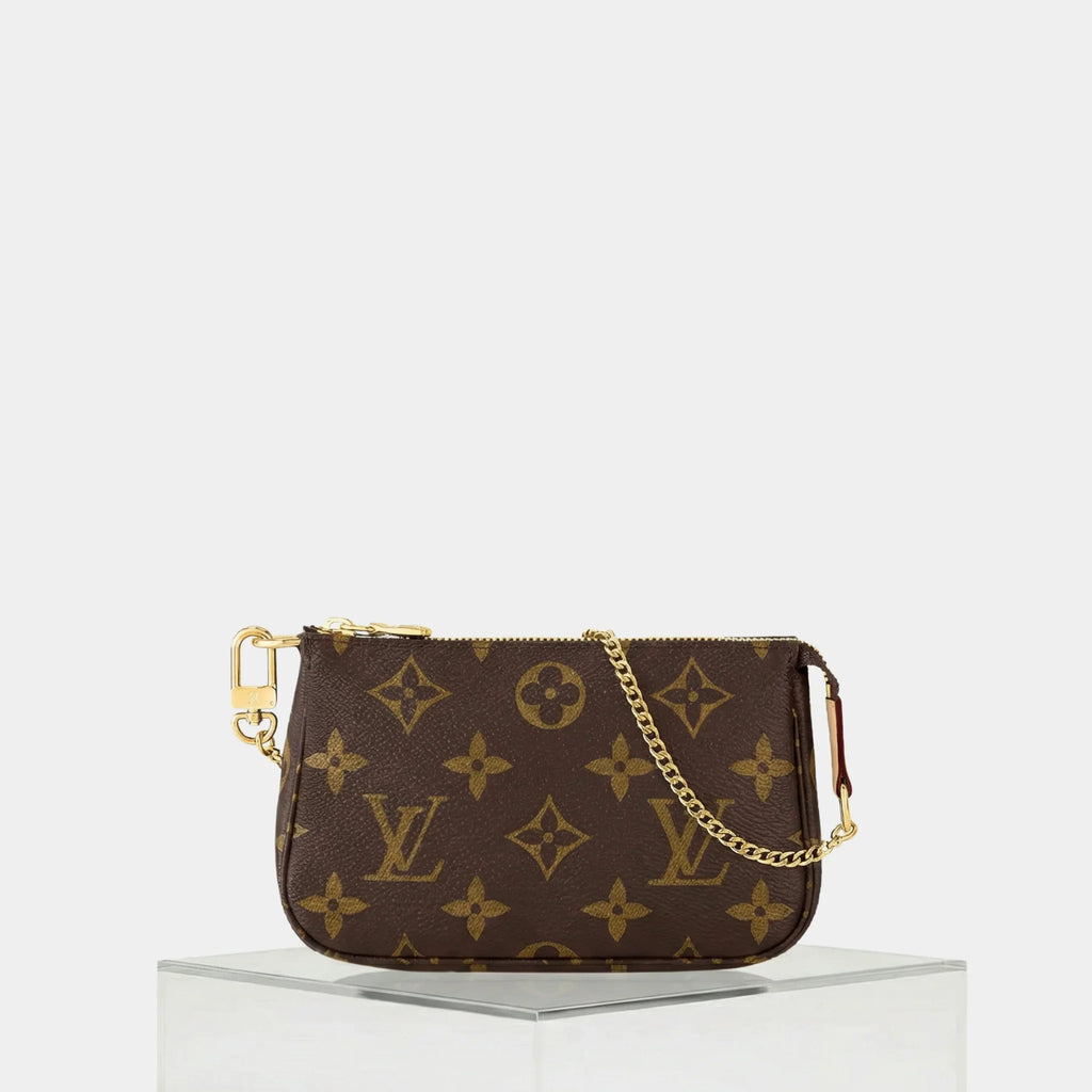 Оригінальна Mini Pochette Monogram Canvas Louis vuitton – боковий вид