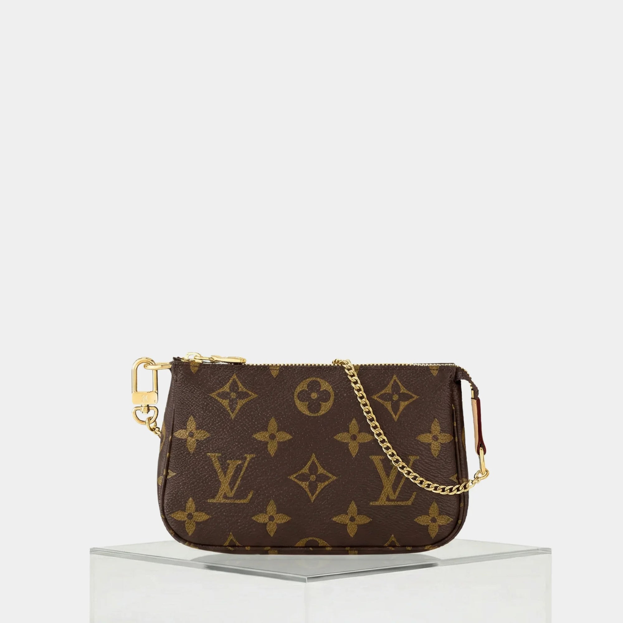 Оригінальна Mini Pochette Monogram Canvas Louis vuitton – боковий вид