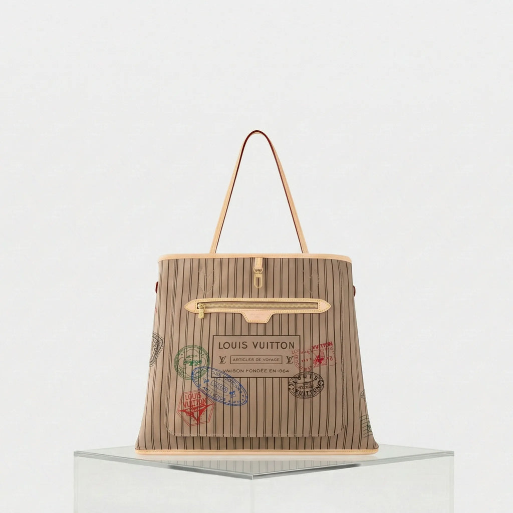 Оригінальна Neverfull Bandouliere Inside Out Gm Handbag Louis vuitton – детальний вид