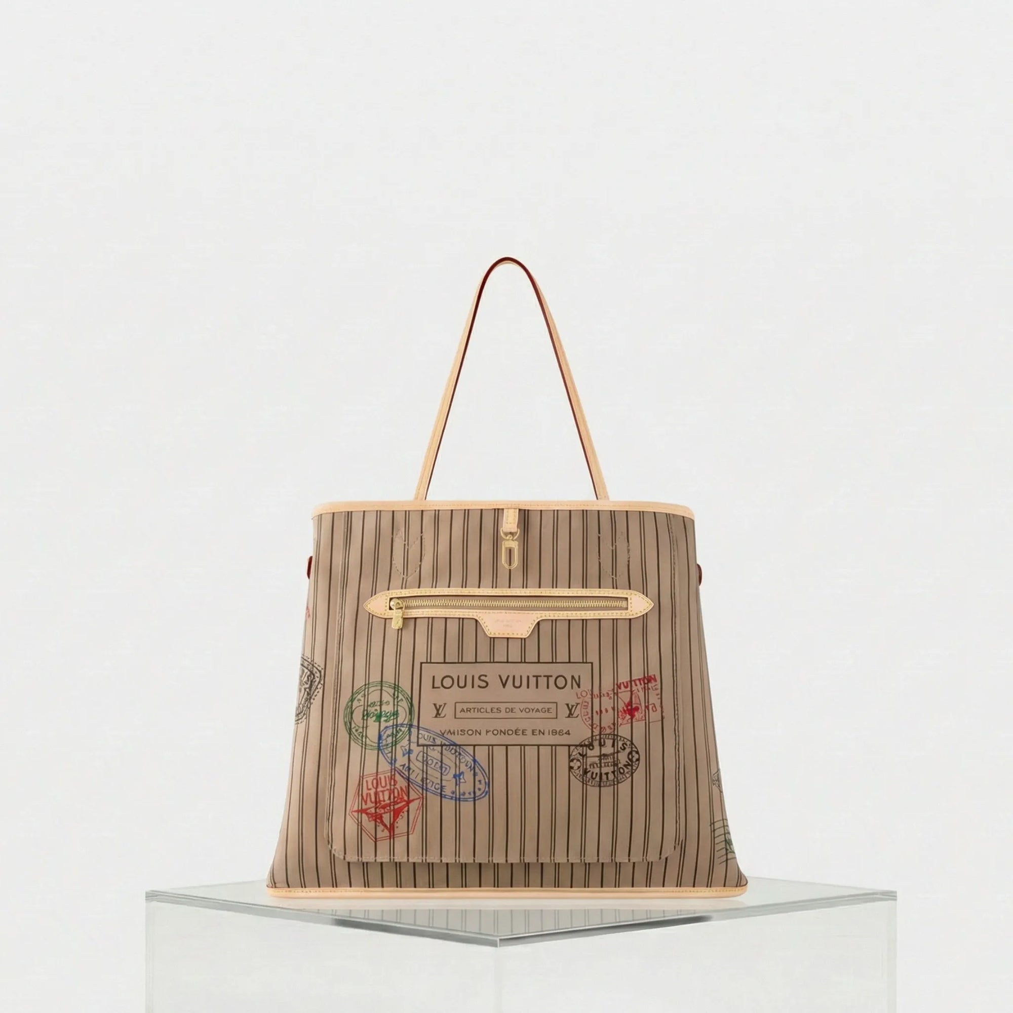 Оригінальна Neverfull Bandouliere Inside Out Gm Handbag Louis vuitton – детальний вид