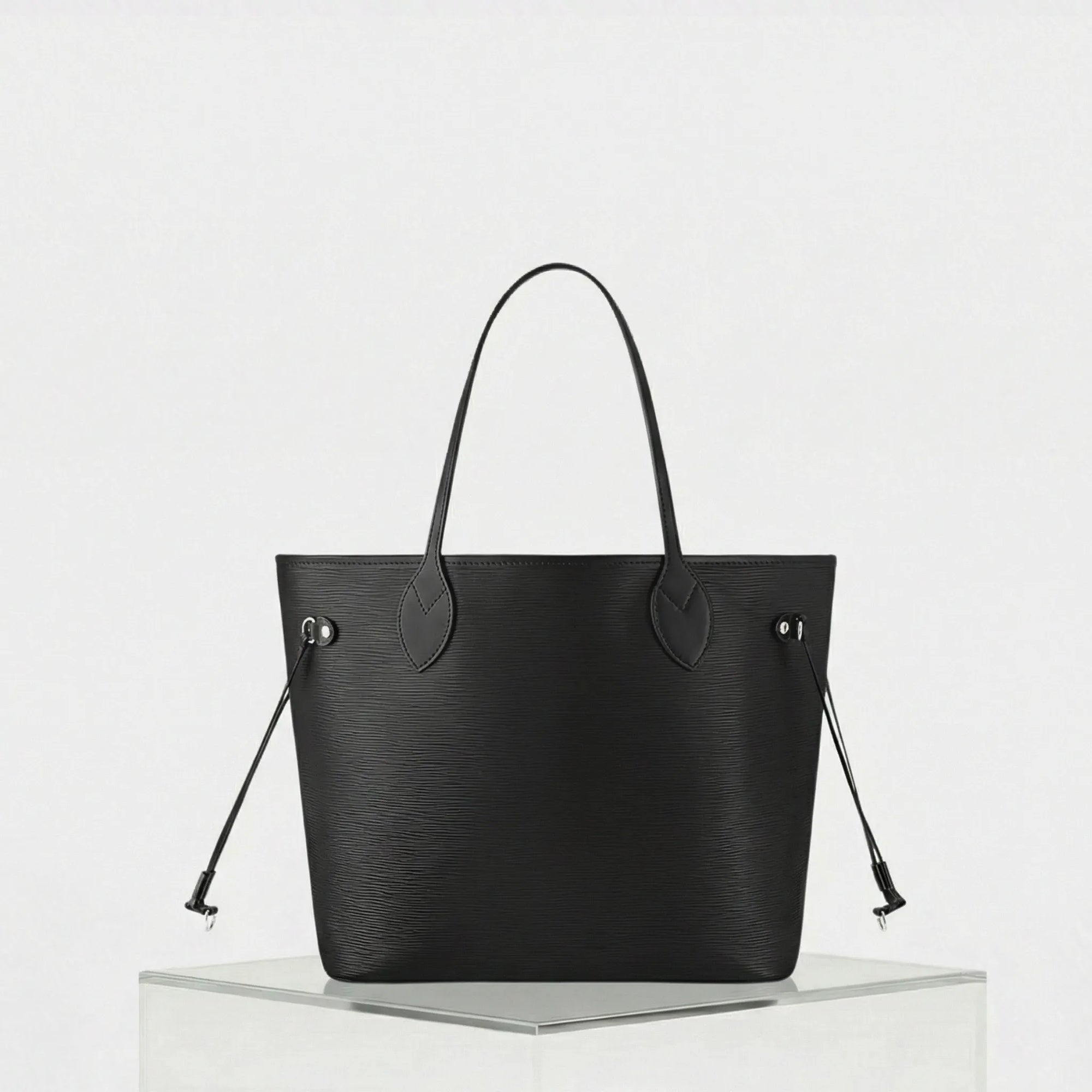 Neverfull MM Tote In Epi Leather Louis vuitton – Гарантія оригінальності – боковий вид