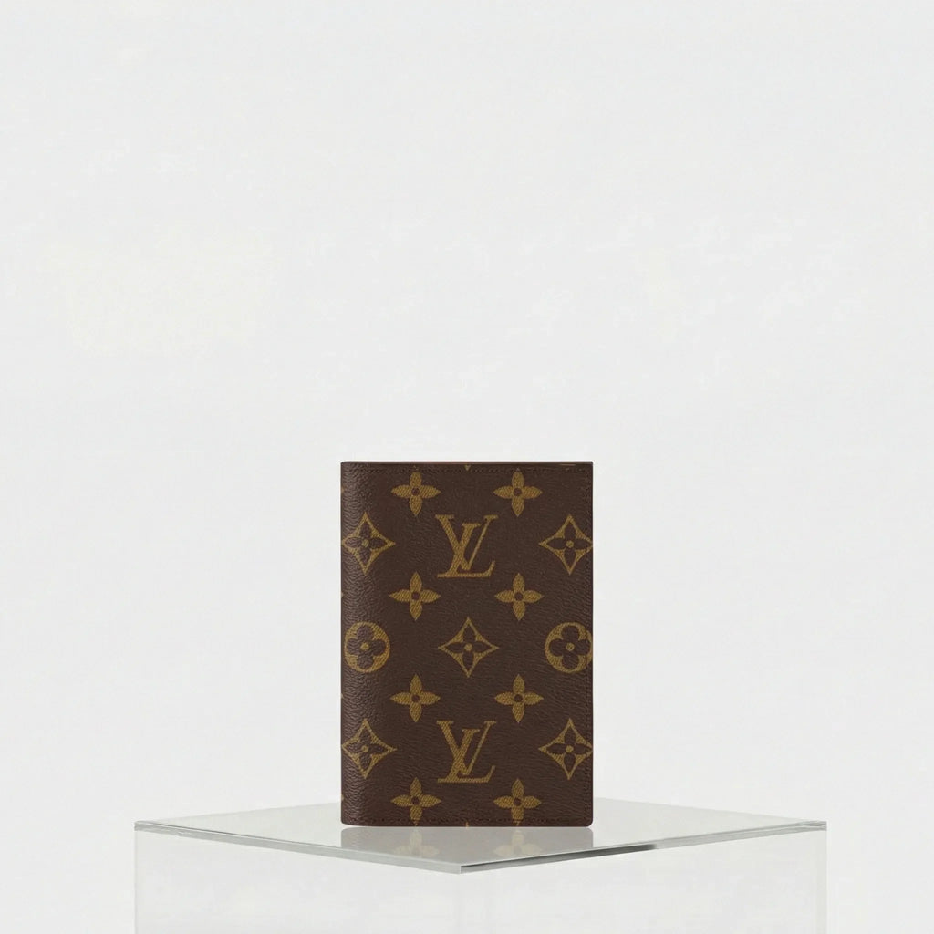 Passport Cover Monogram Canvas Louis vuitton оригінал – Купити в Україні – боковий вид