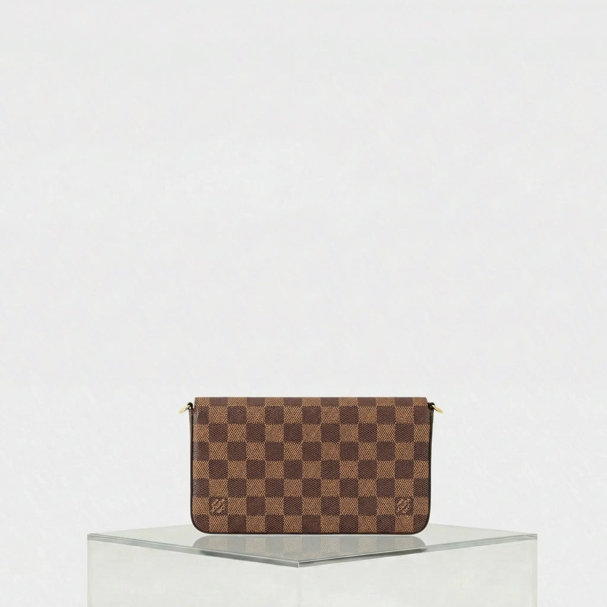 Pochette Félicie Handbag Damier Ebene Canvas Louis vuitton – Гарантія оригінальності – детальний вид