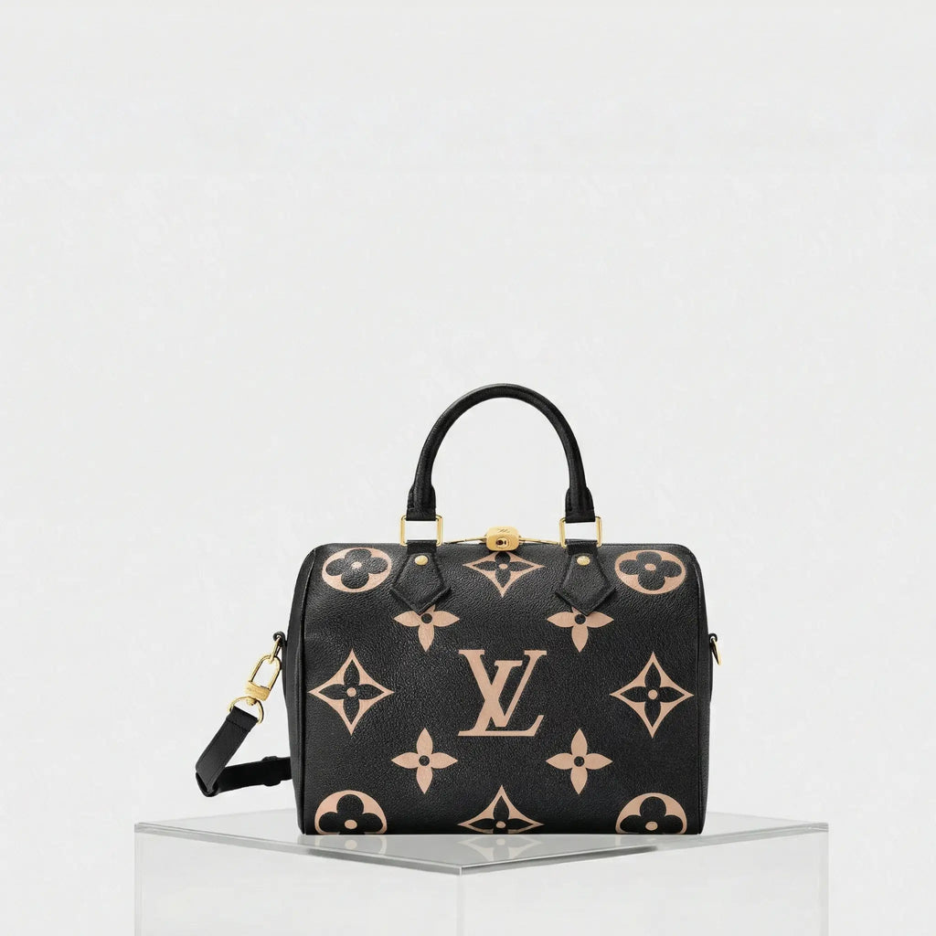 Speedy Bandouliere 25 Bag Two-Tone Monogram Empreinte Louis vuitton оригінал – Купити в Україні – боковий вид
