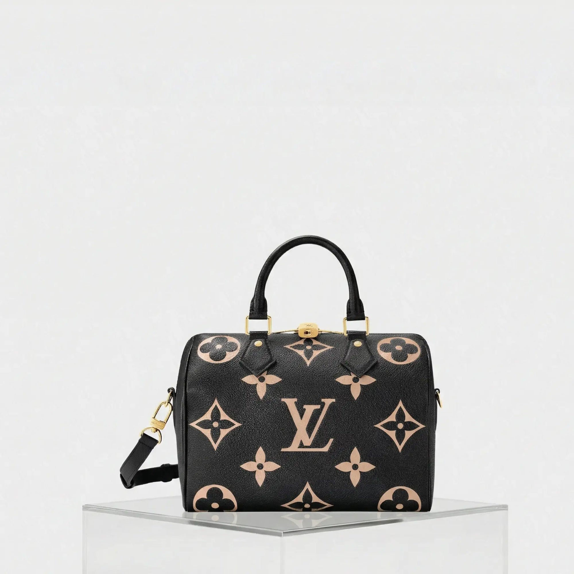 Speedy Bandouliere 25 Bag Two-Tone Monogram Empreinte Louis vuitton оригінал – Купити в Україні – боковий вид