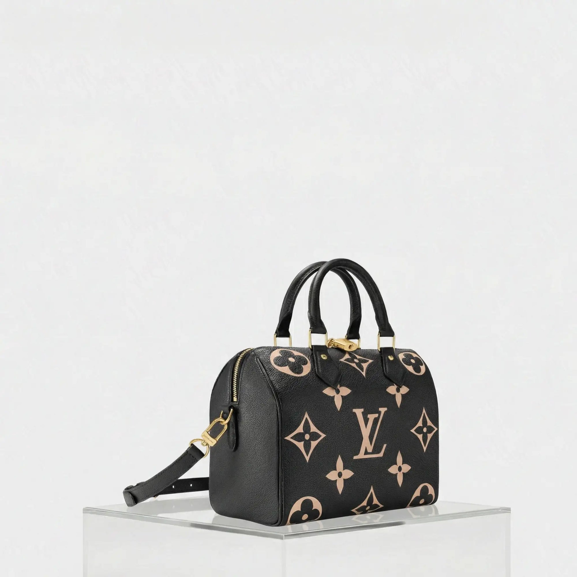 Speedy Bandouliere 25 Bag Two-Tone Monogram Empreinte Louis vuitton оригінал – Купити в Україні – вид ззаду