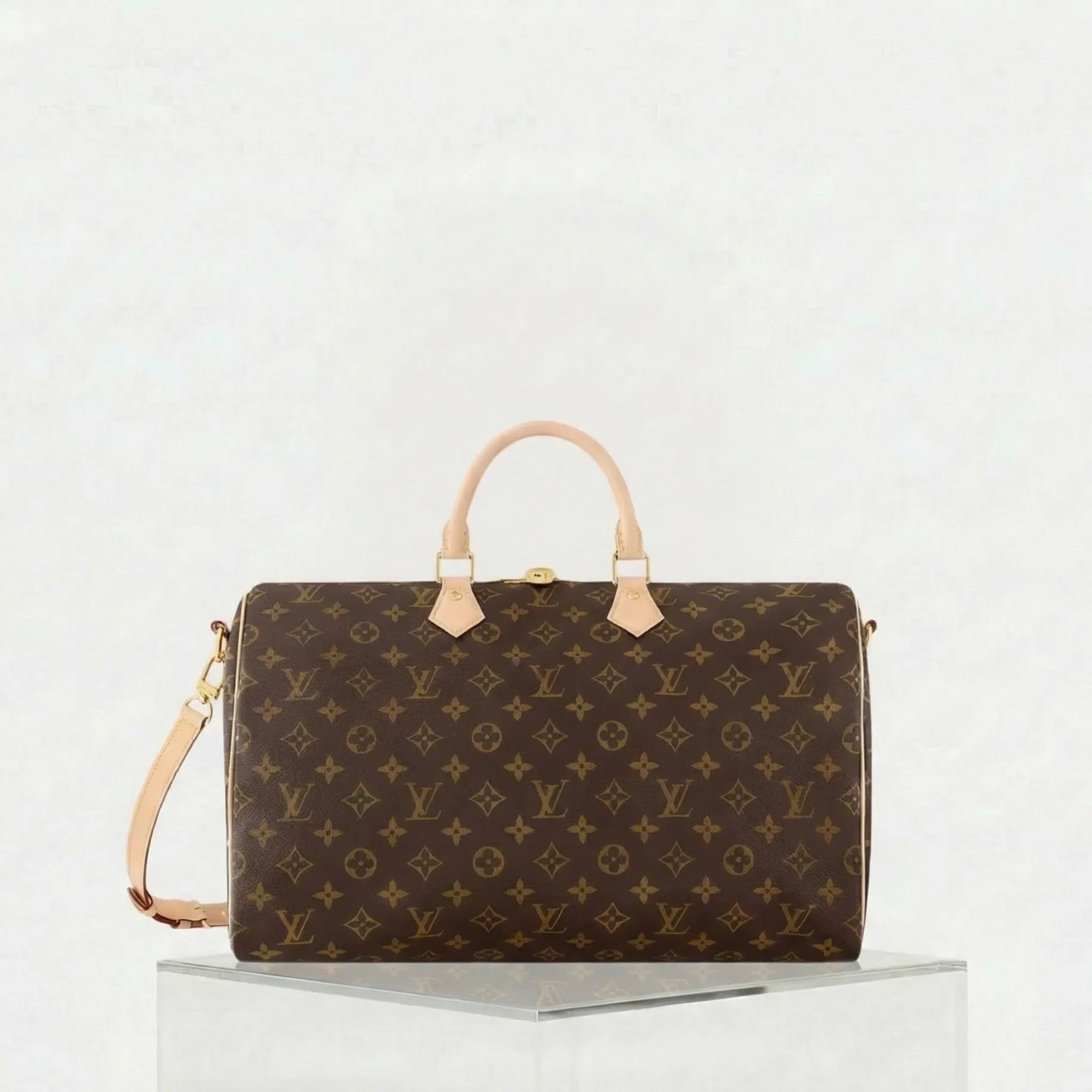 Оригінальна Speedy Bandouliere 40 Monogram Canvas Louis vuitton – боковий вид