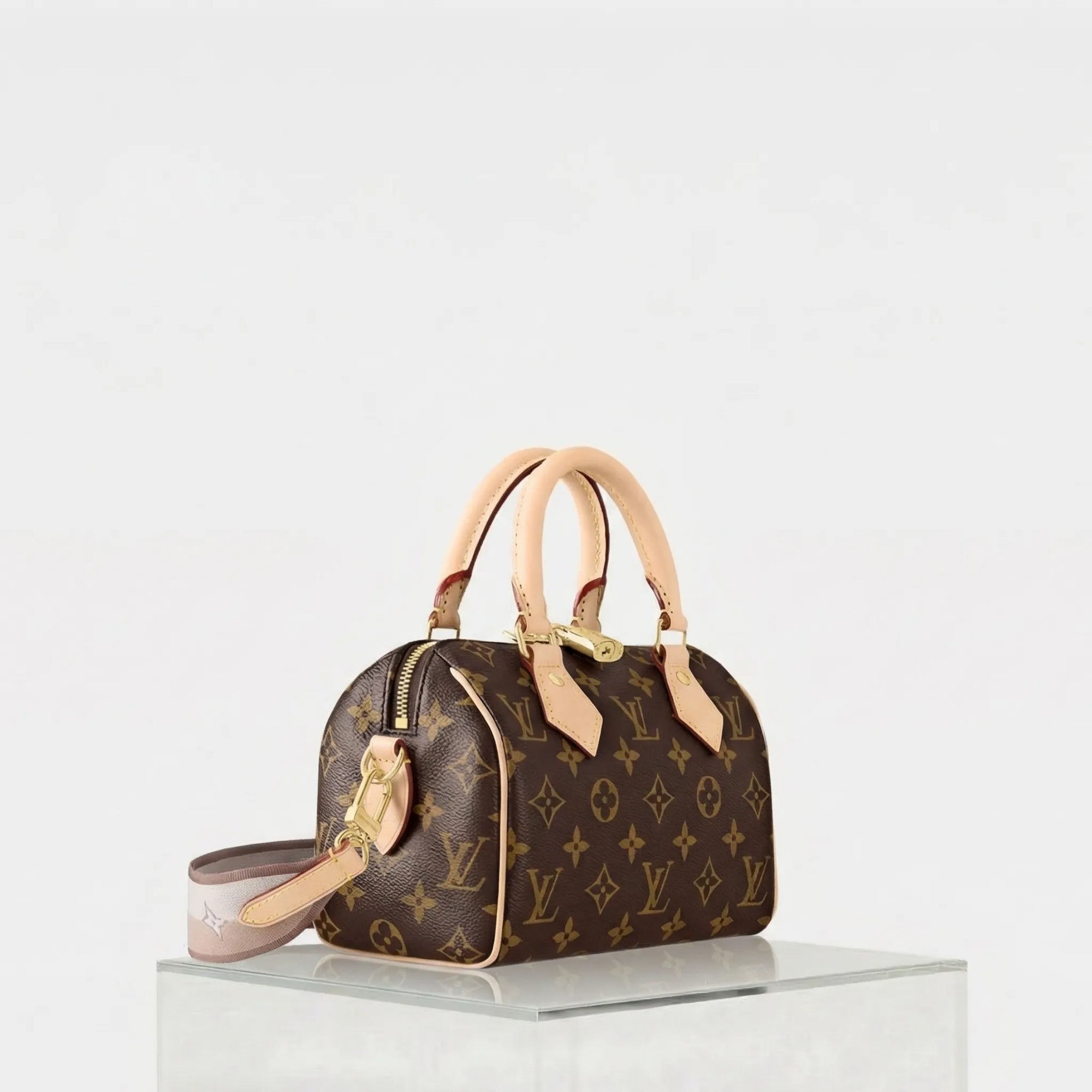 Speedy Bandoulière Monogram 20 Louis vuitton – Гарантія оригінальності – вид ззаду