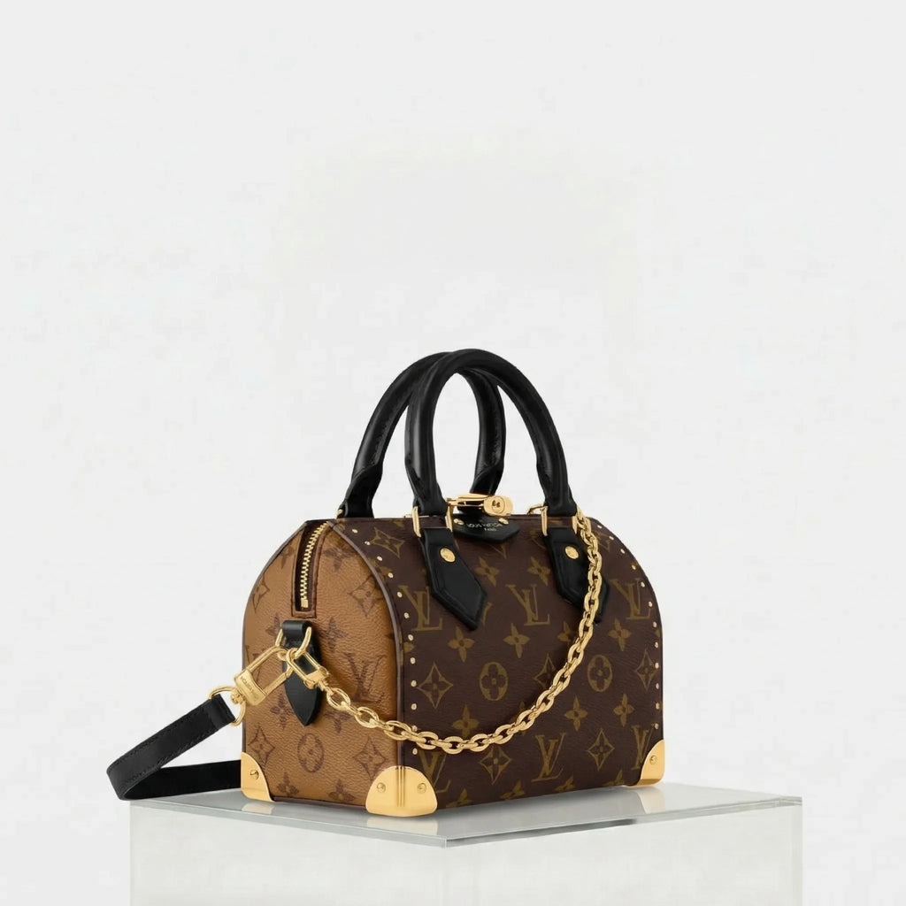 Speedy Trunk 20 Monogram Handbag Louis vuitton оригінал – Купити в Україні – вид ззаду