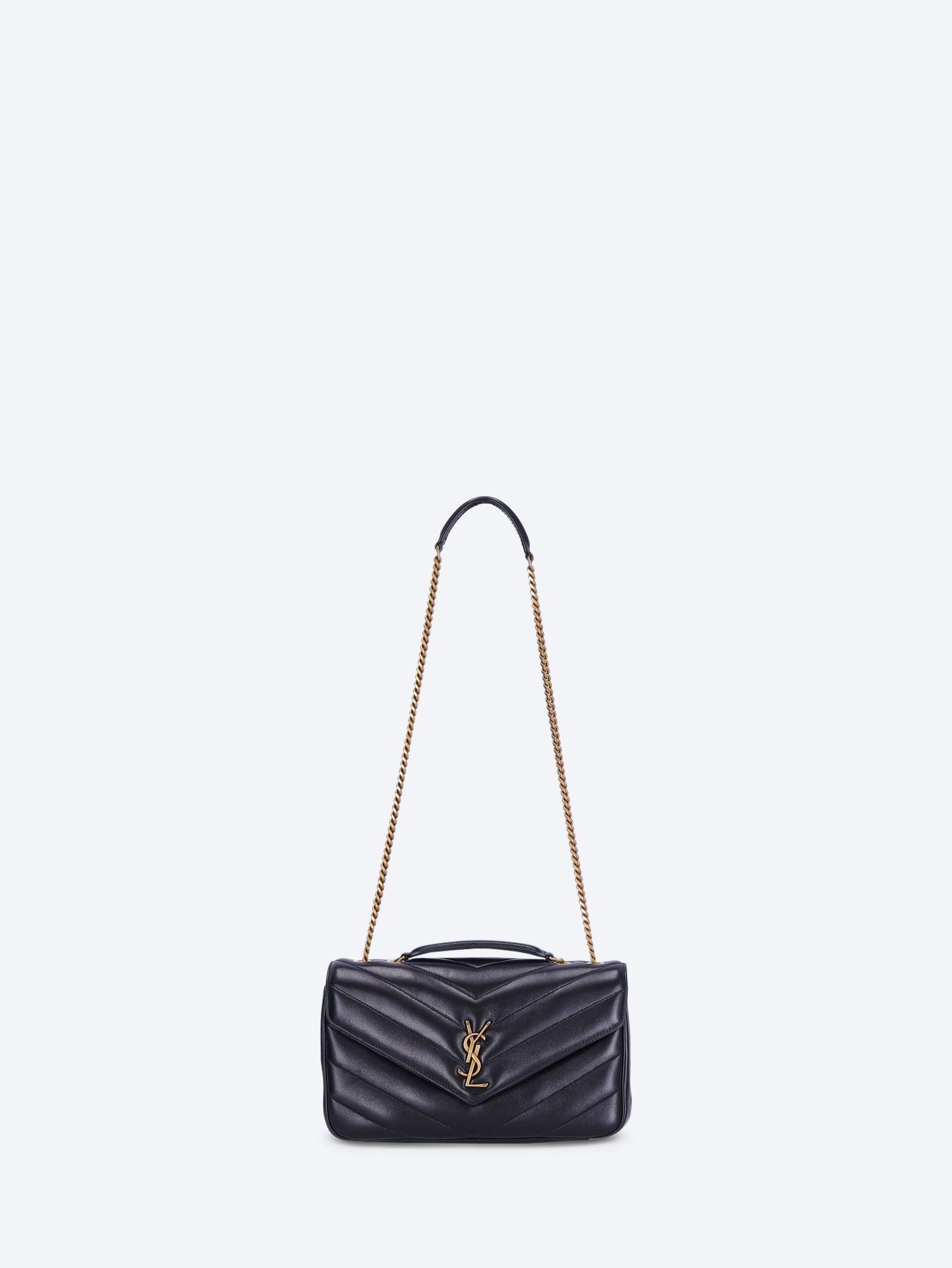 Loulou Medium Matelasse Lambskin Shoulder Bag Saint laurent – Гарантія оригінальності – збільшений вид