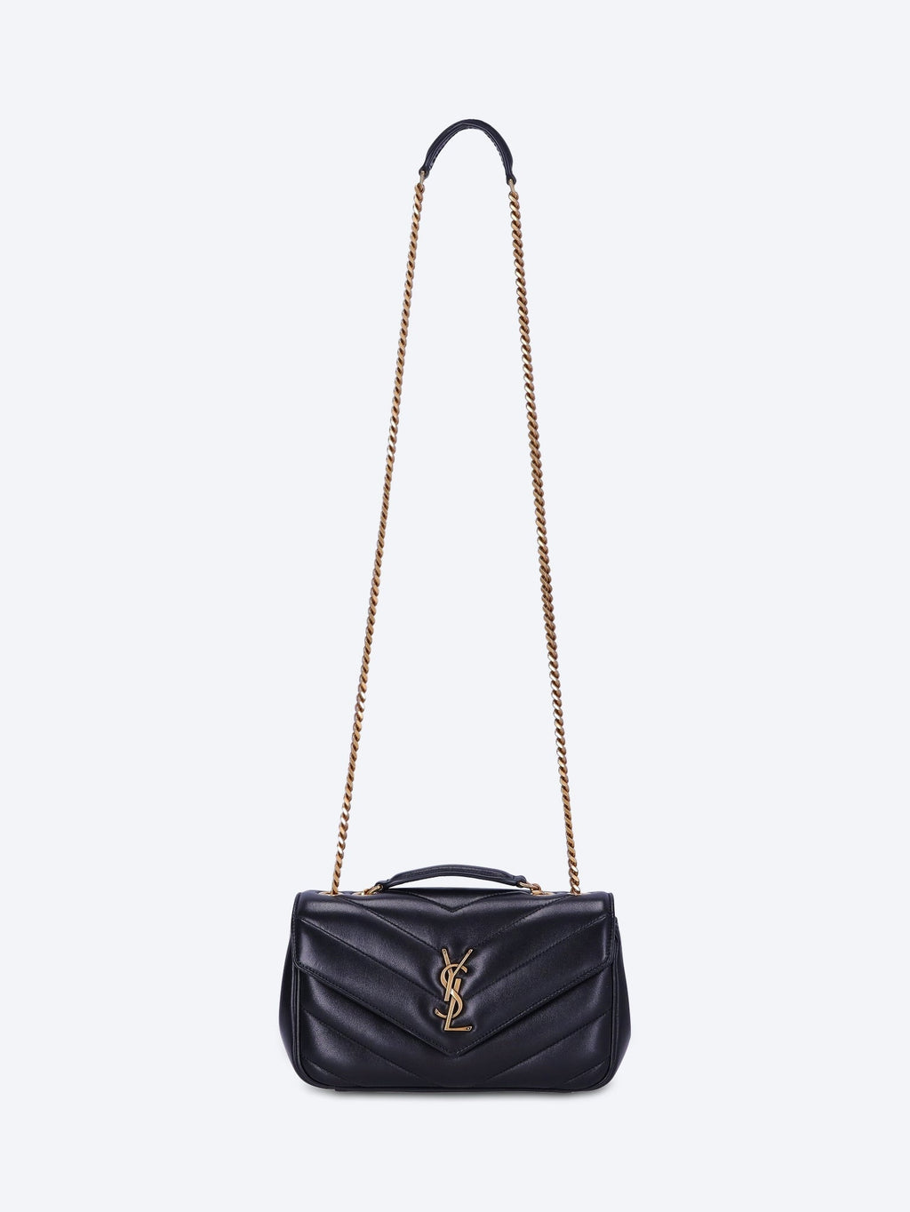 Оригінальна Loulou Small Matelasse Lambskin Shoulder Bag Saint laurent – детальний вид