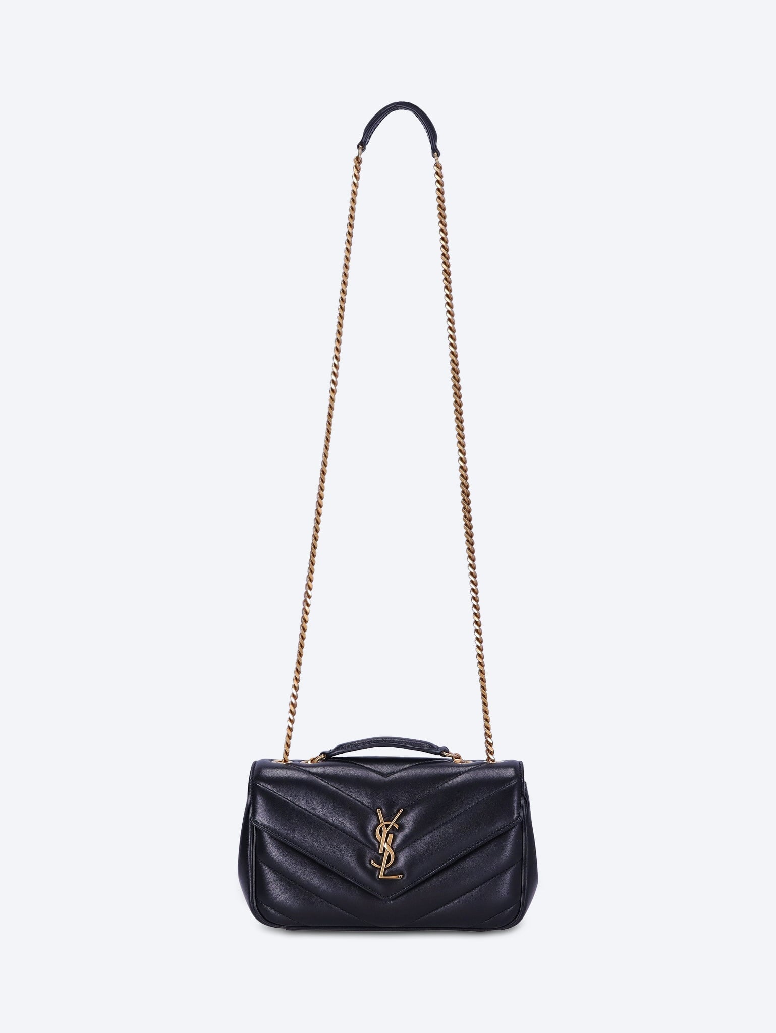 Оригінальна Loulou Small Matelasse Lambskin Shoulder Bag Saint laurent – детальний вид