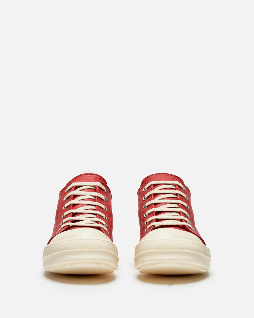 Low Ramones In Cardinal Red Rick owens оригінал – Купити в Україні – вид ззаду