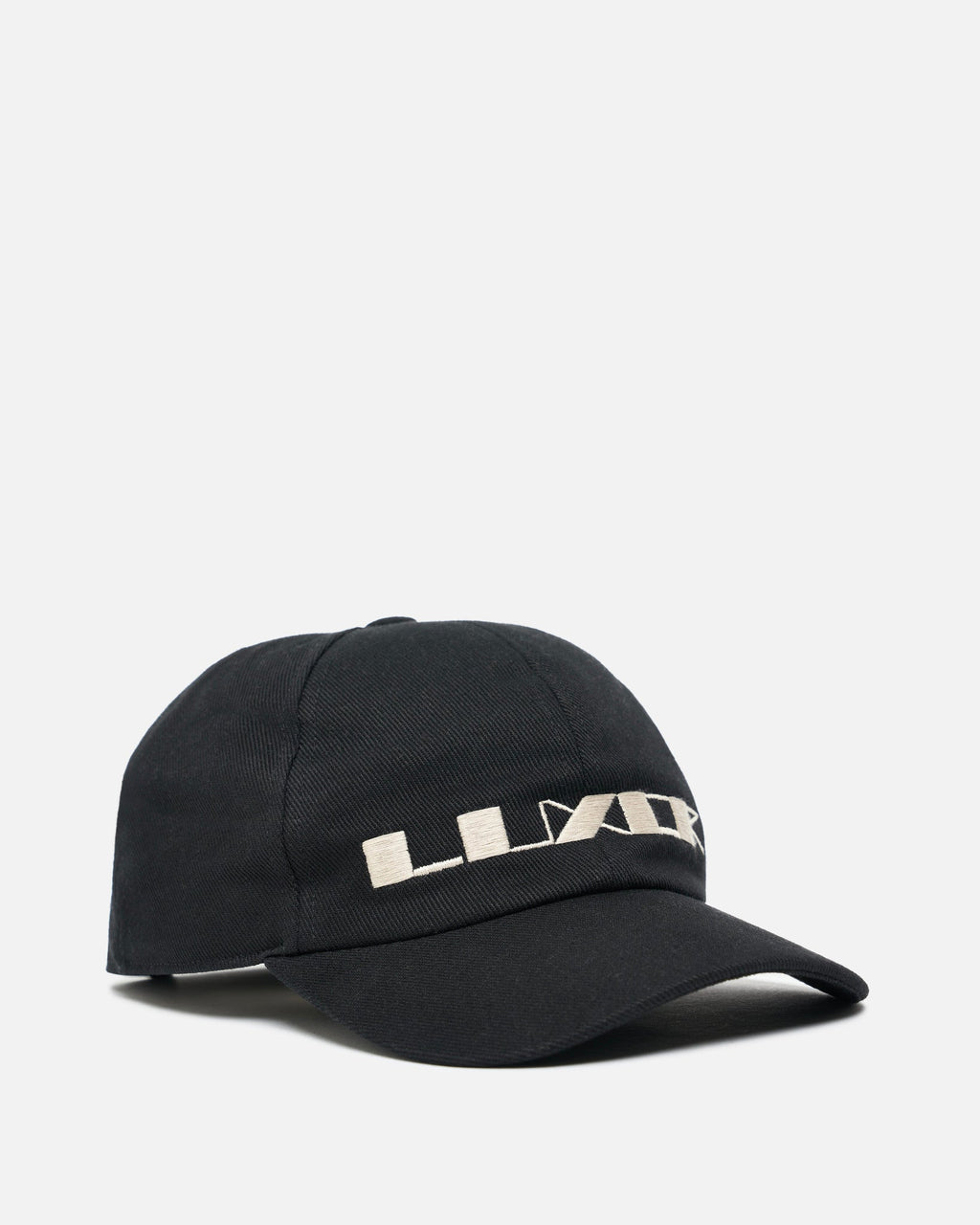 Luxor Denim Baseball Cap In Black Rick owens – Гарантія оригінальності – вид ззаду