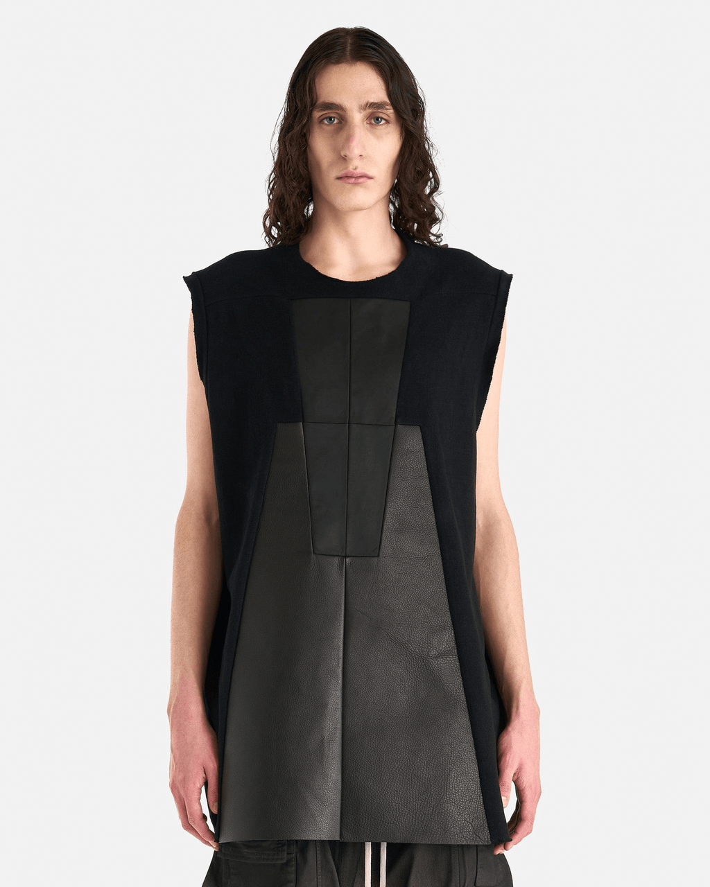 Luxor Top In Black Rick owens оригінал – Купити в Україні – боковий вид