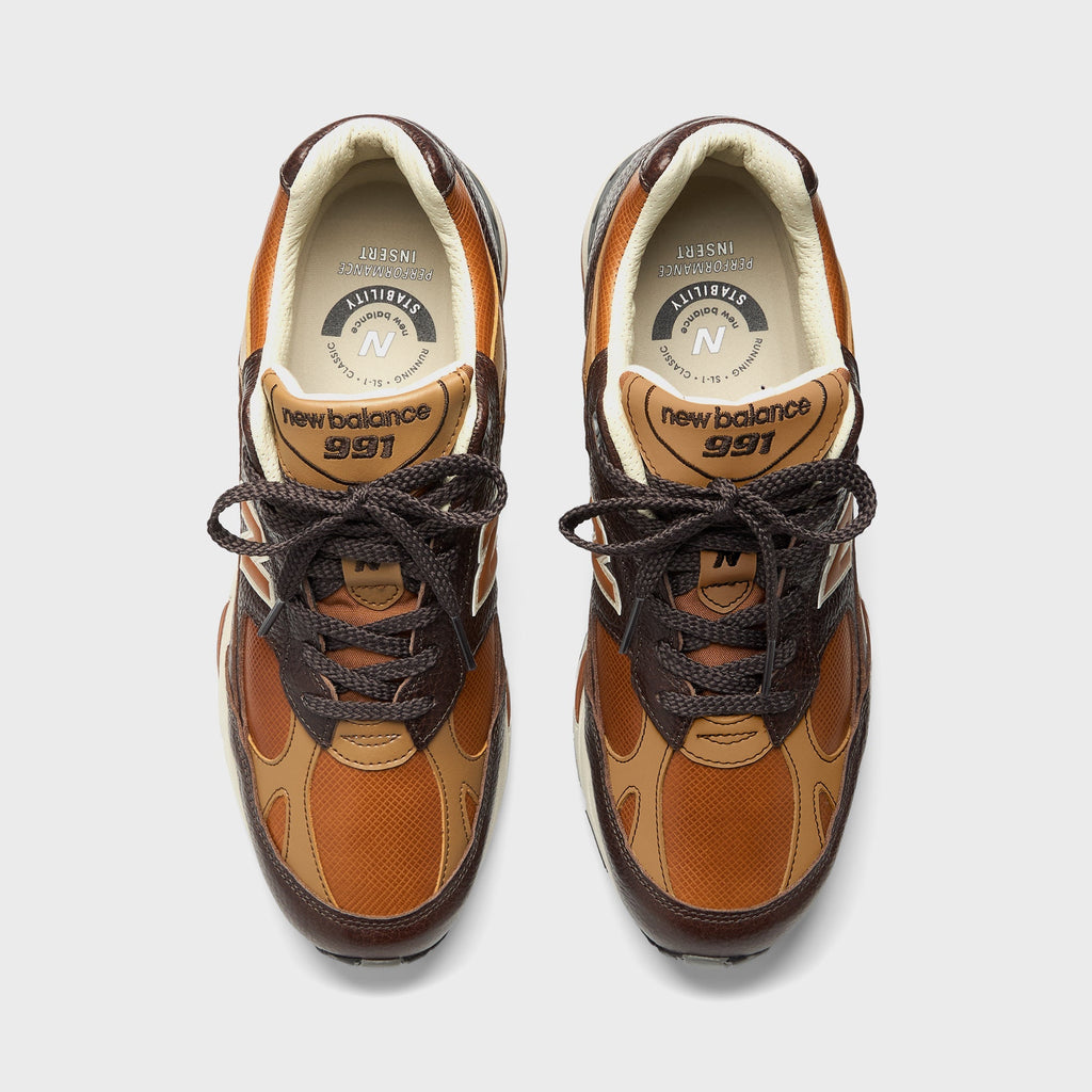 Оригінальна Made In Uk M991v1 Chocolate Plum New balance – збільшений вид