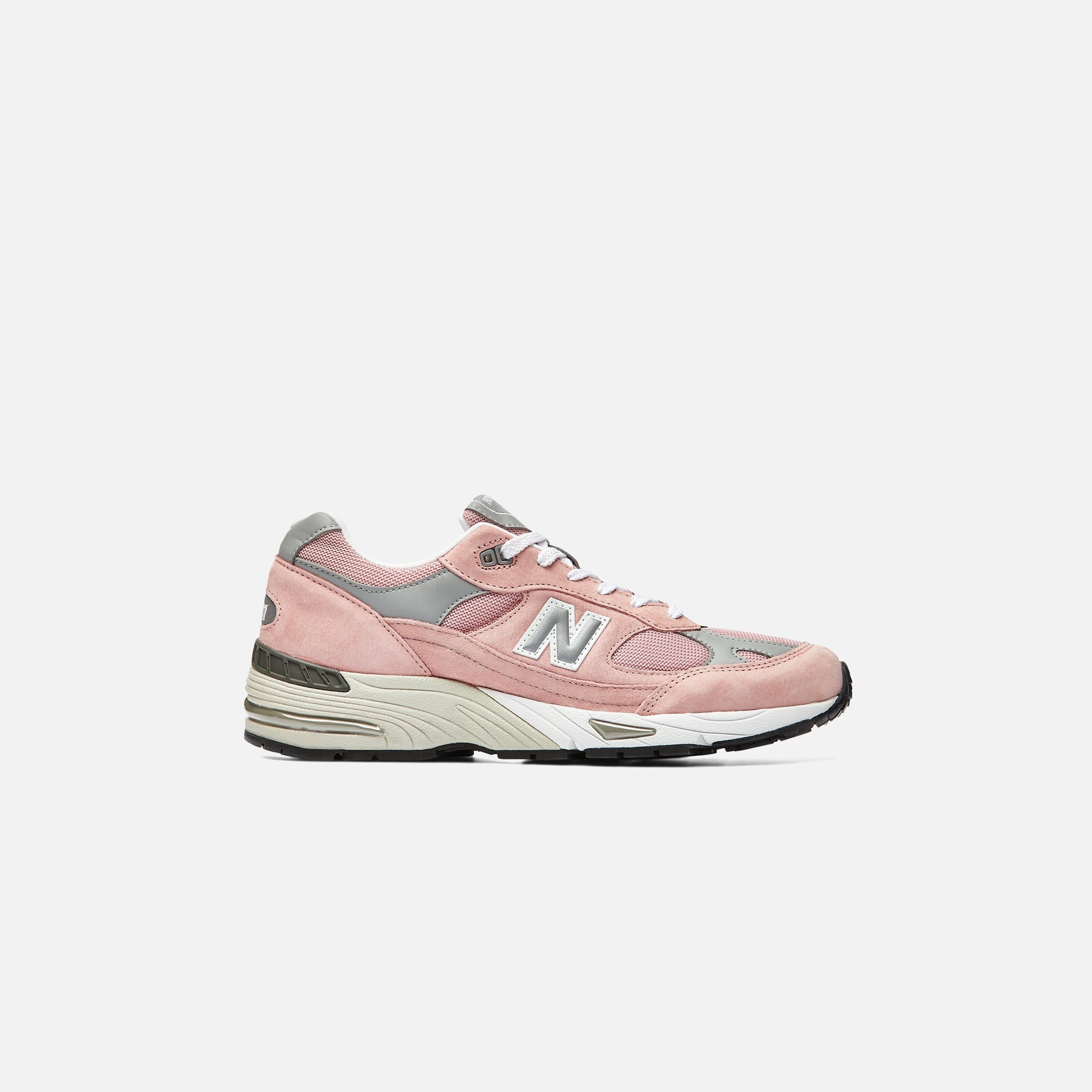 Оригінальна 991 Made In U.k Pink New balance – боковий вид