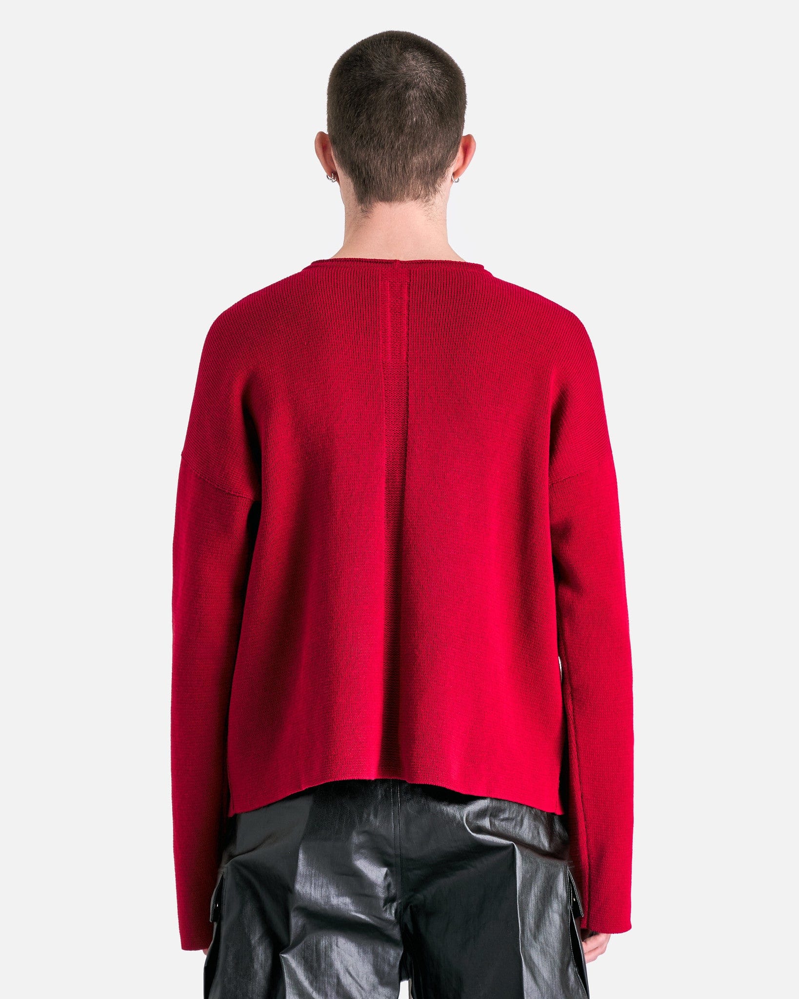 Maglia Pull Sweater In Cardinal Red Rick owens оригінал – Купити в Україні – детальний вид