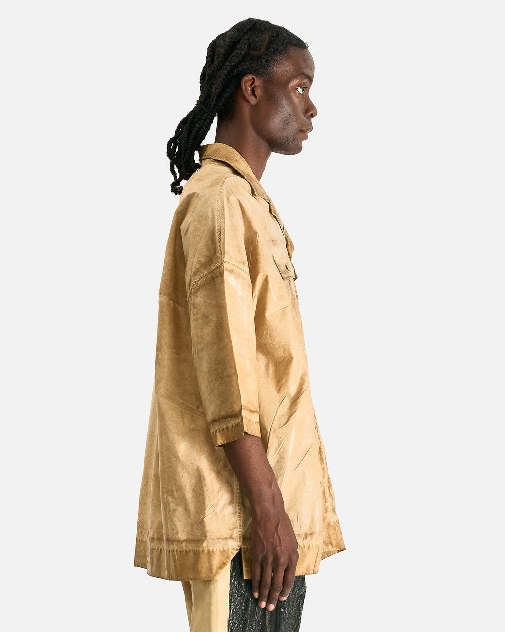 Magnum Tommy Shirt In Parchment Rick owens оригінал – Купити в Україні – вид ззаду