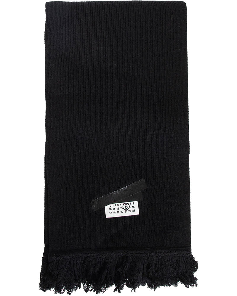 Ribbed Knit Wool Scarf Maison margiela оригінал – Купити в Україні
