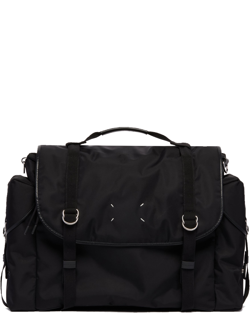 Black High Tech Messenger Bag Maison margiela – Гарантія оригінальності